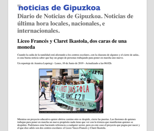 NOTICIAS DE GIPUZKOA - 10/06/2019