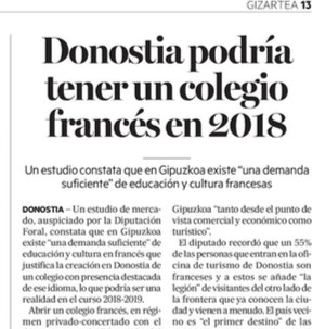 NOTICIAS DE GIPUZKOA - 09/02/2019