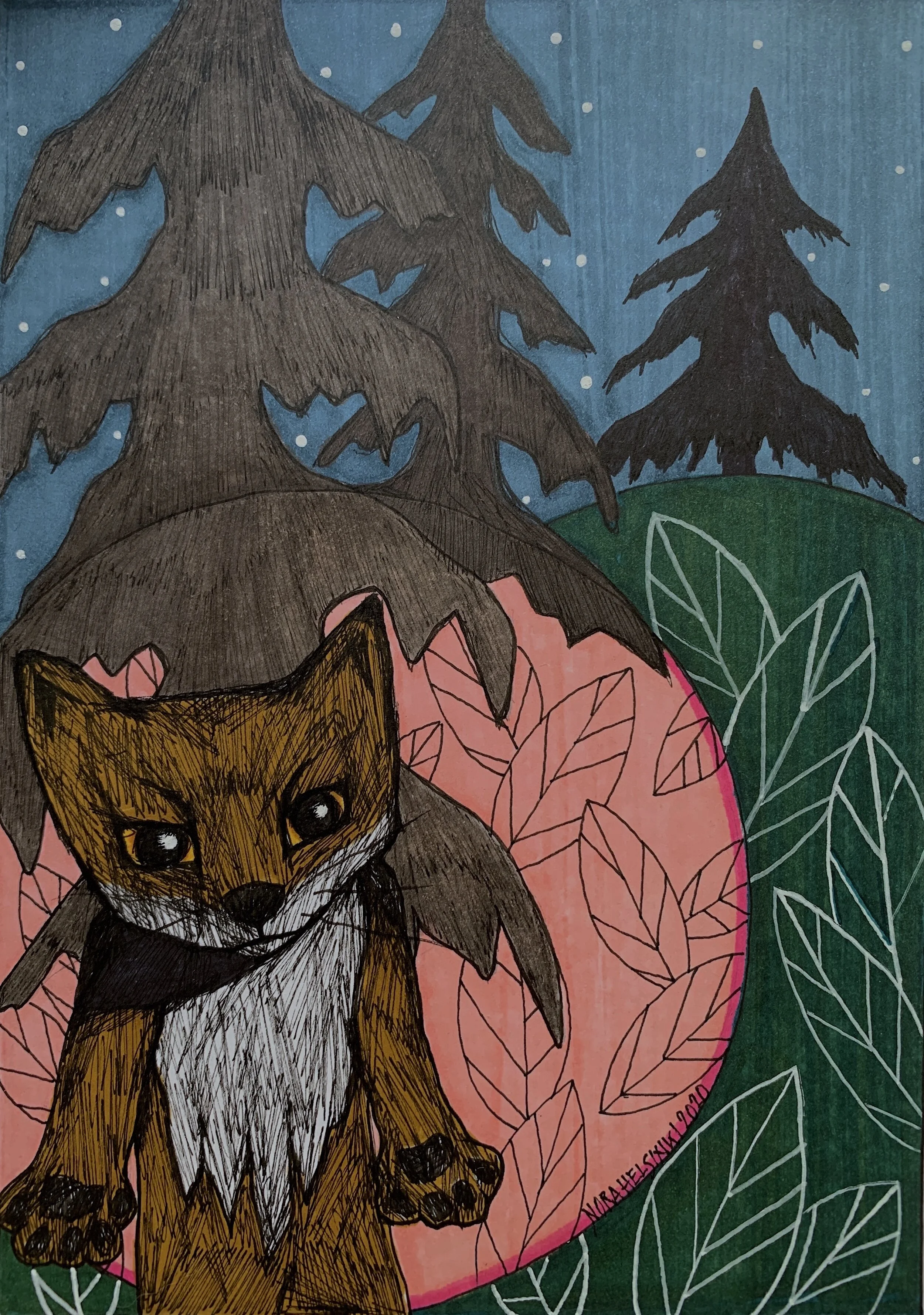 Tulehan nyt tänne / Come over here now,  2/ , 2020 SOLD