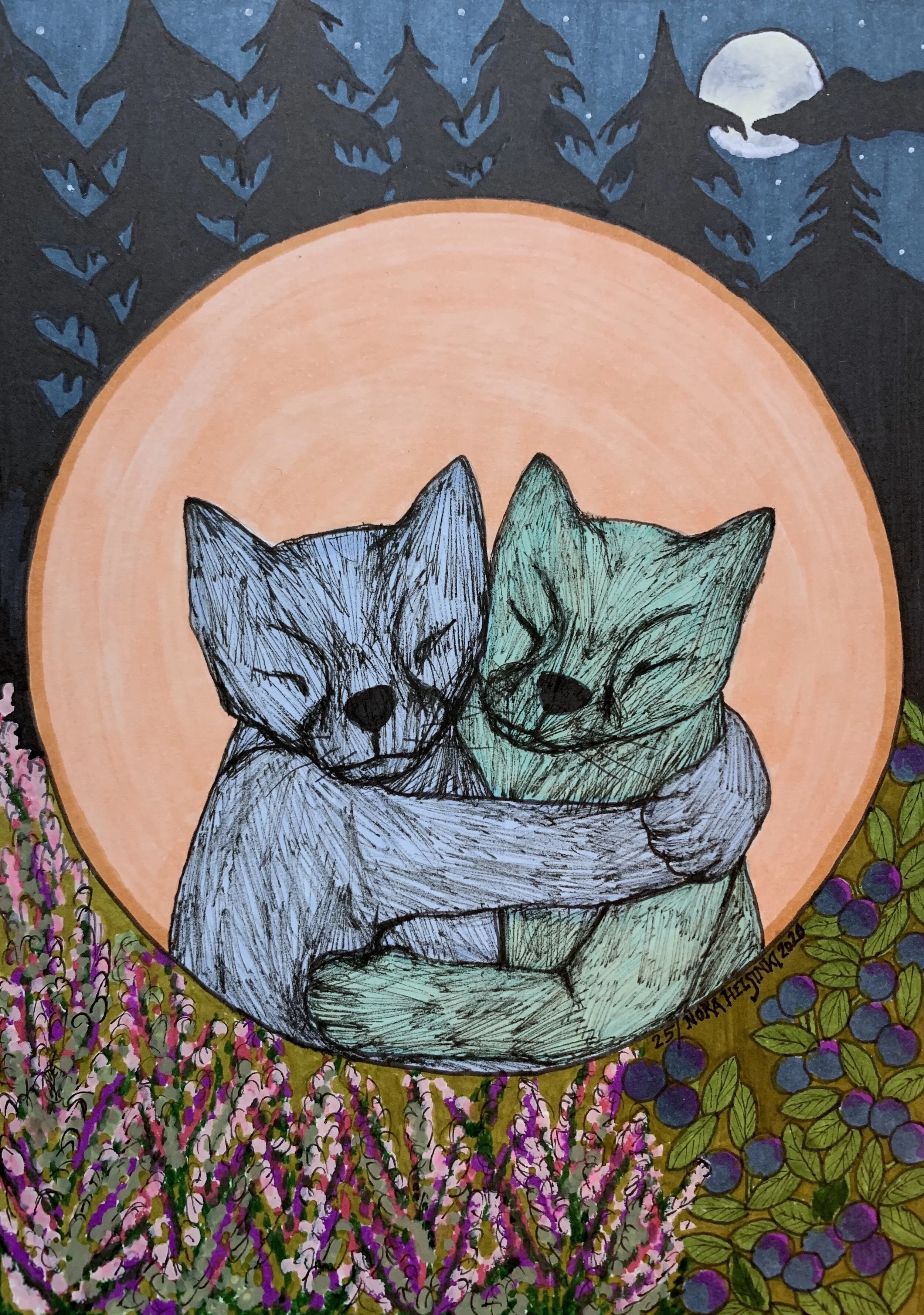 Kuomaseni / My buddy, 25/ , 2020 SOLD