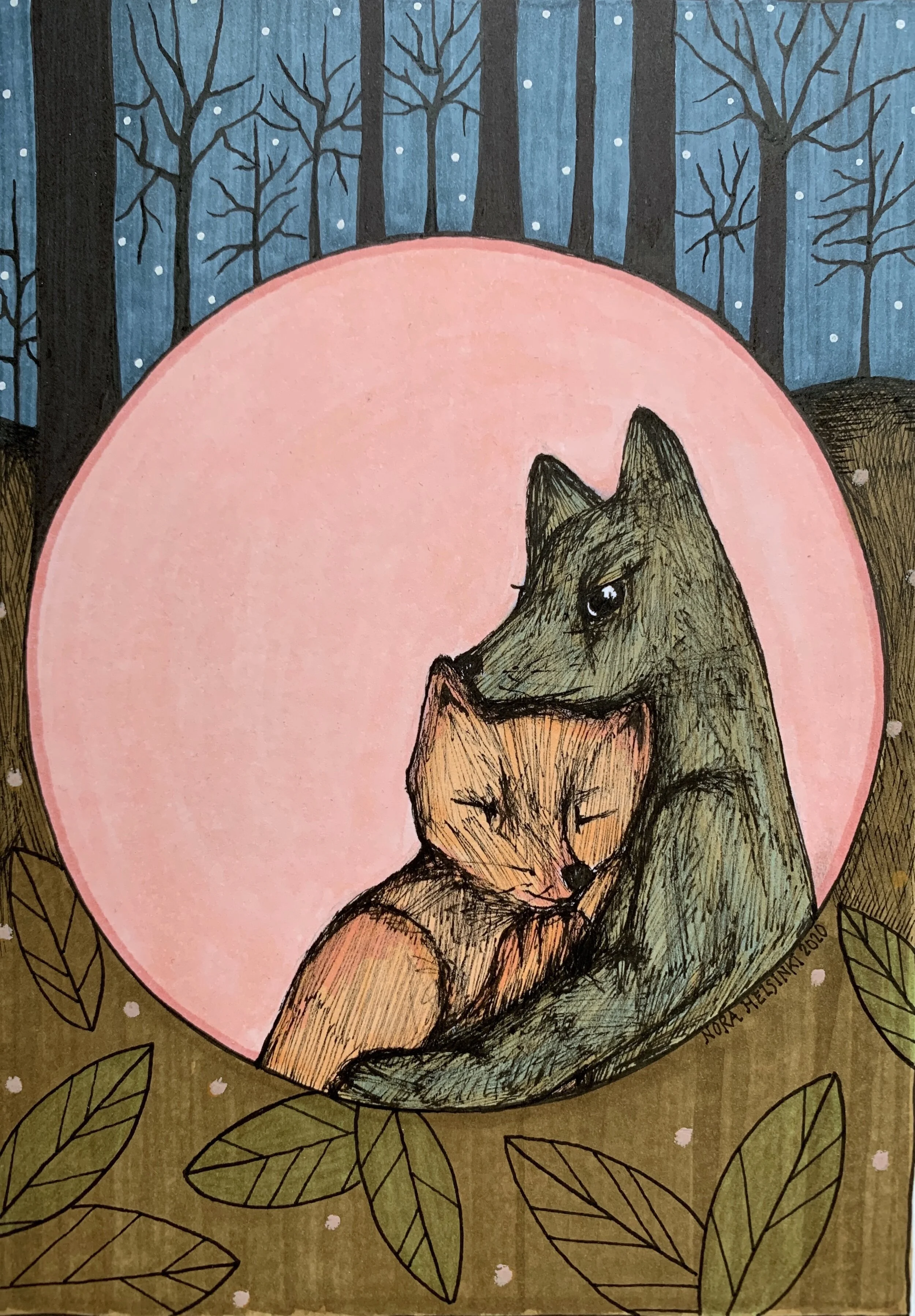 Turvassa / Safe, 4/ ,  2020 SOLD