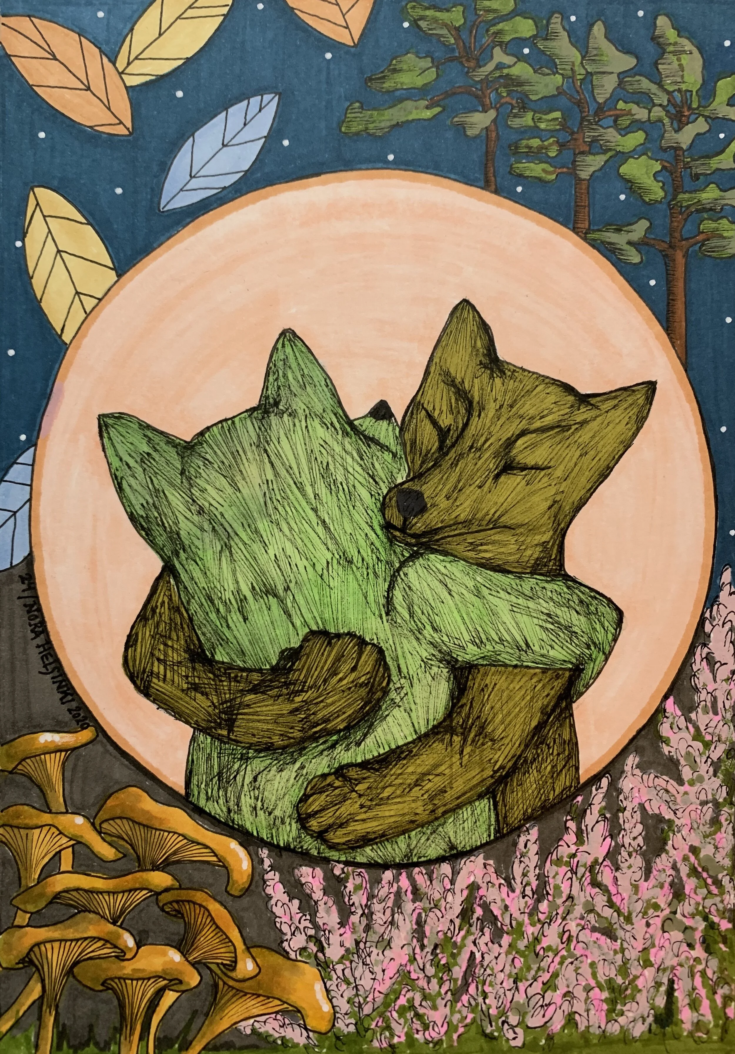 Pitkästä aikaa / After a long time, 24/ , 2020 SOLD