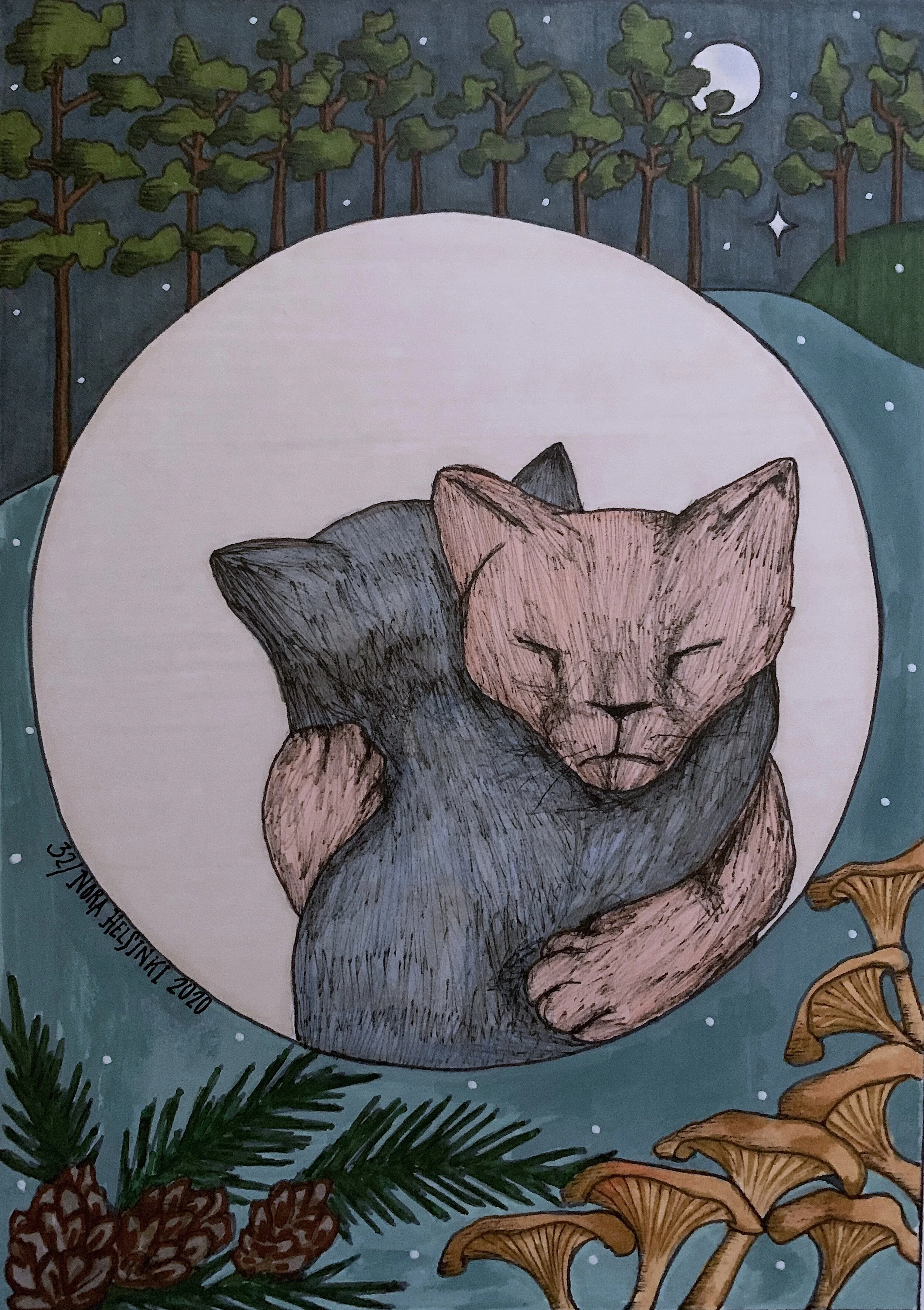 Aina vierelläsi / Always by your side, 32/ , 2020