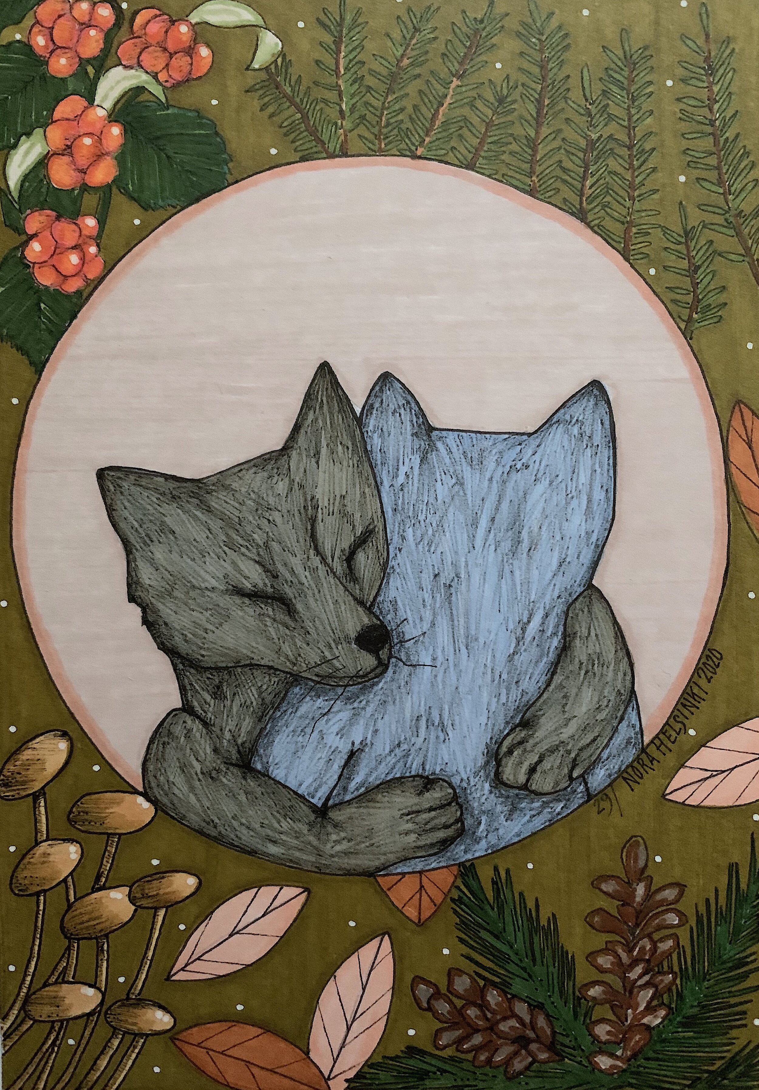 Ihanin päivä / The loveliest day, 29/ , 2020 SOLD