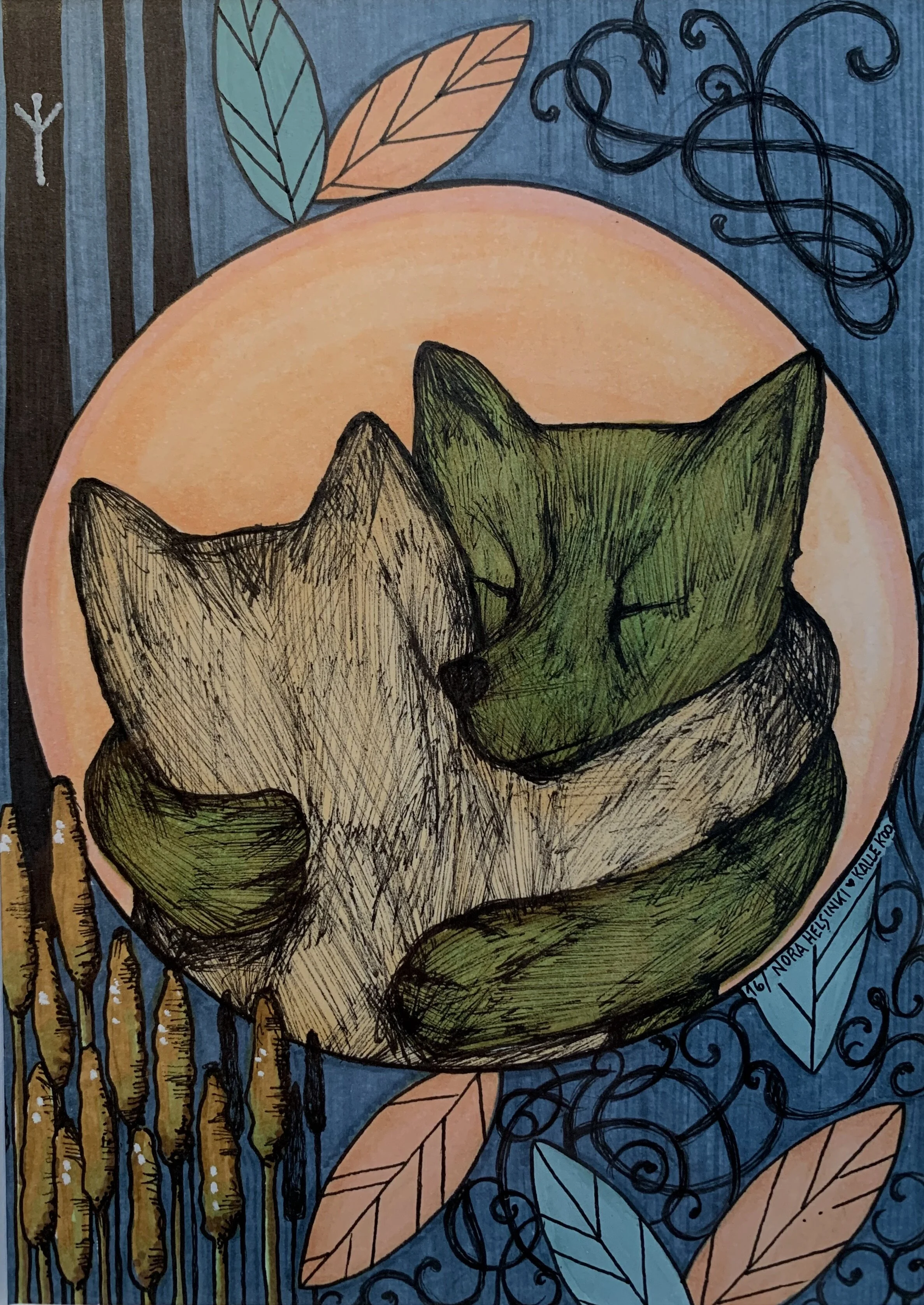 Voimahalaus / Power hug, 16/ , 2020 SOLD