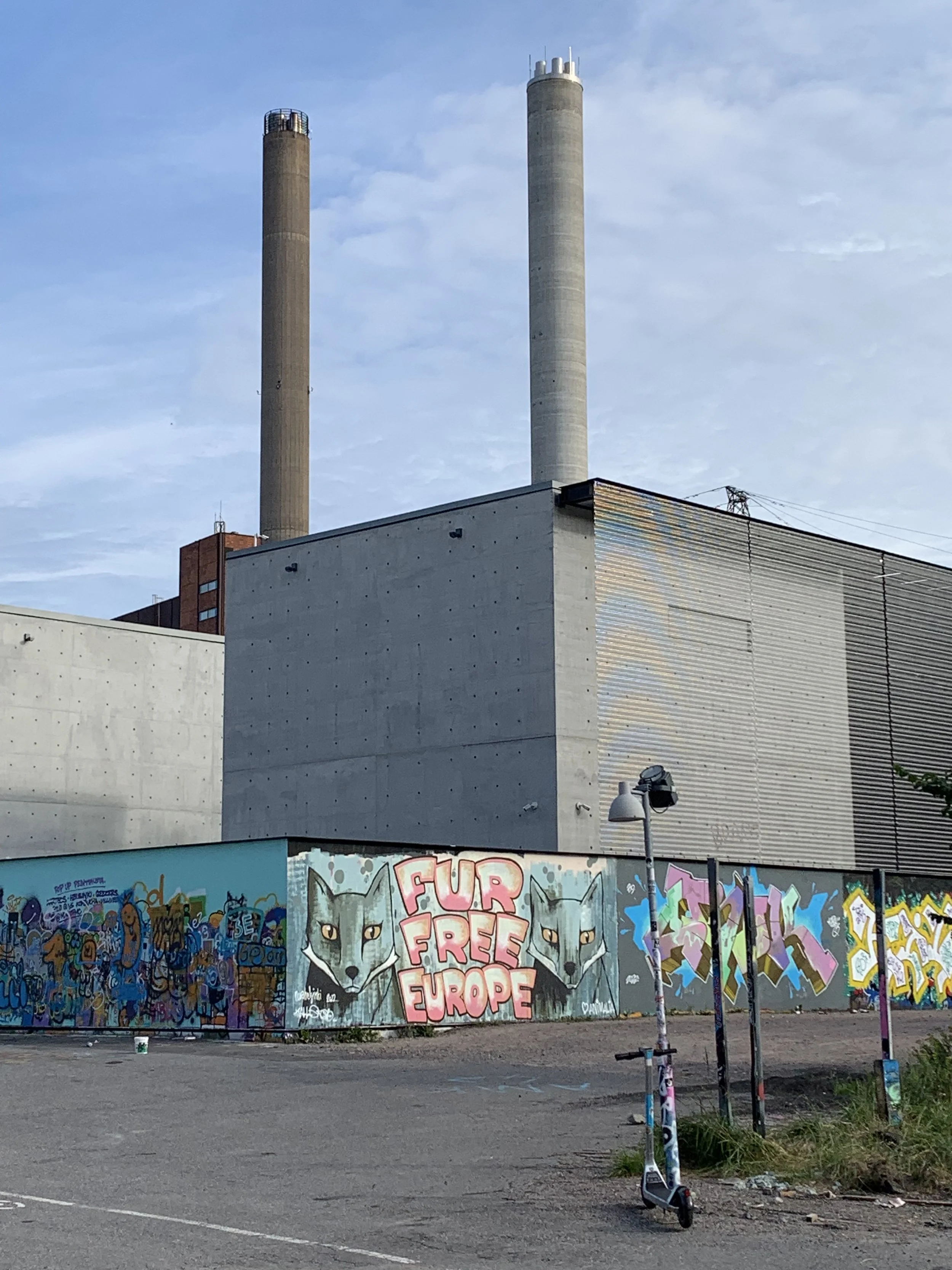 Fur Free Europe campaign for Animalia, with Kalle Koo, Suvilahti, Helsinki 2022