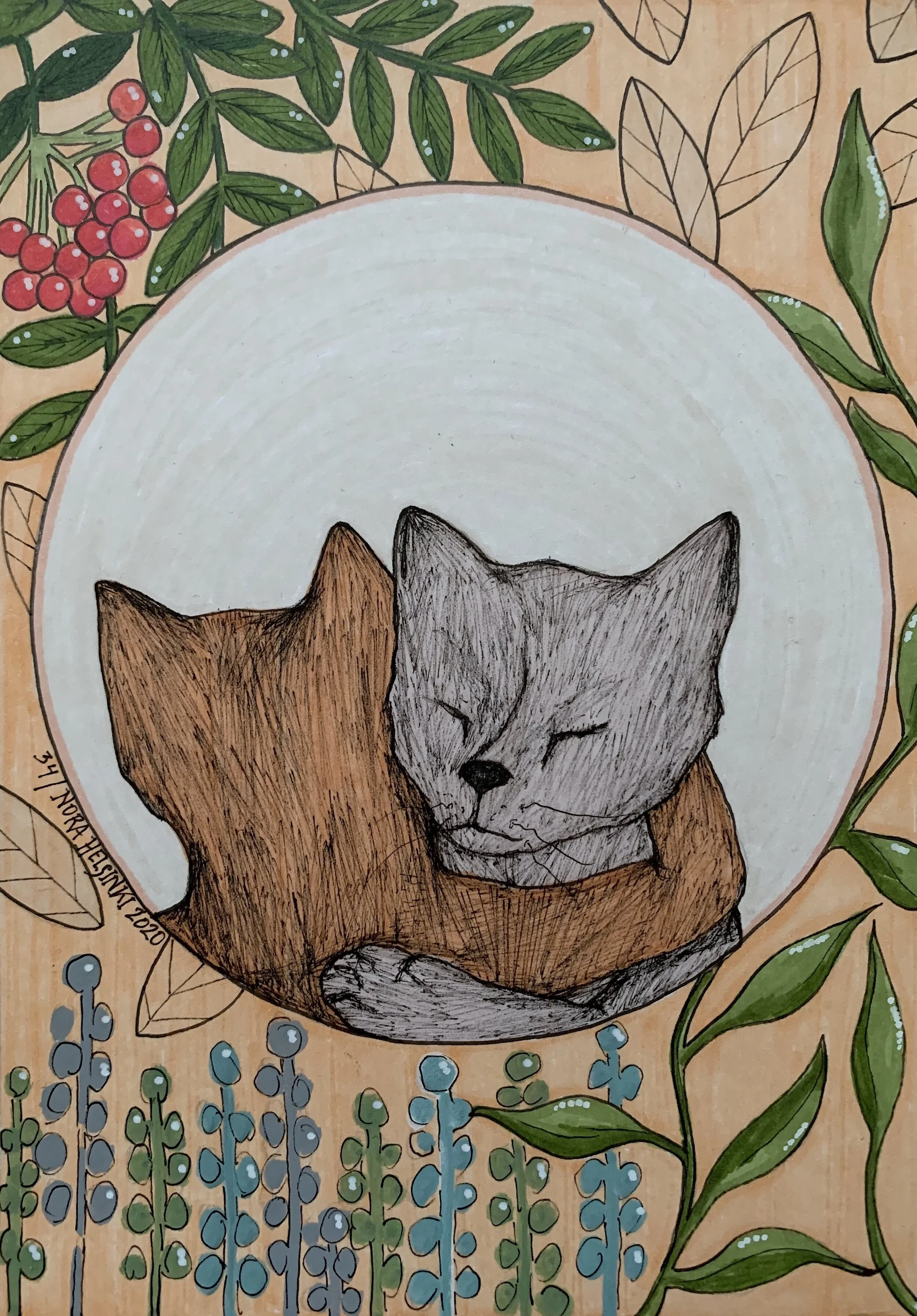 Aamulla / In the morning, 34/ , 2020 SOLD