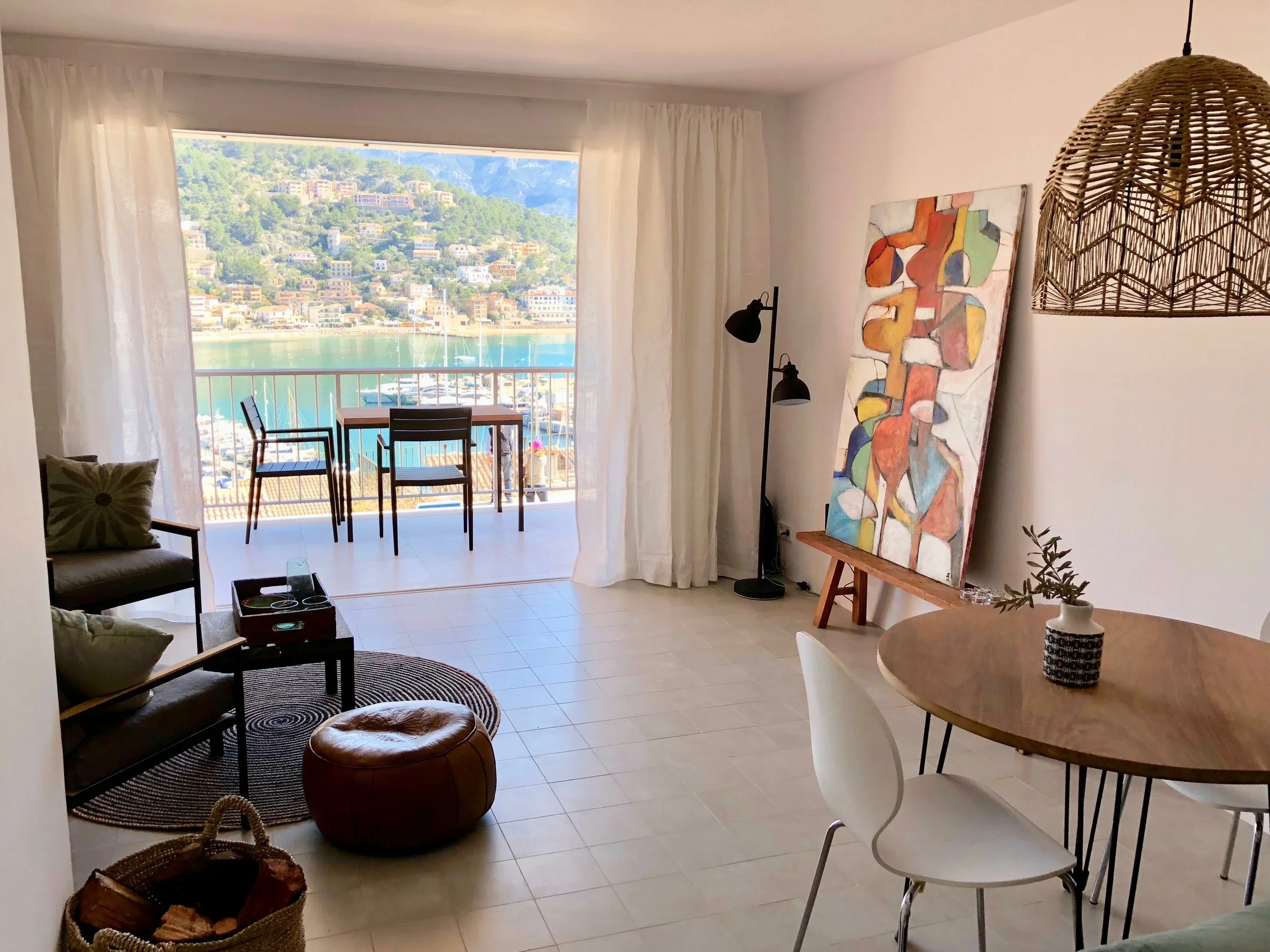 The color of the sea