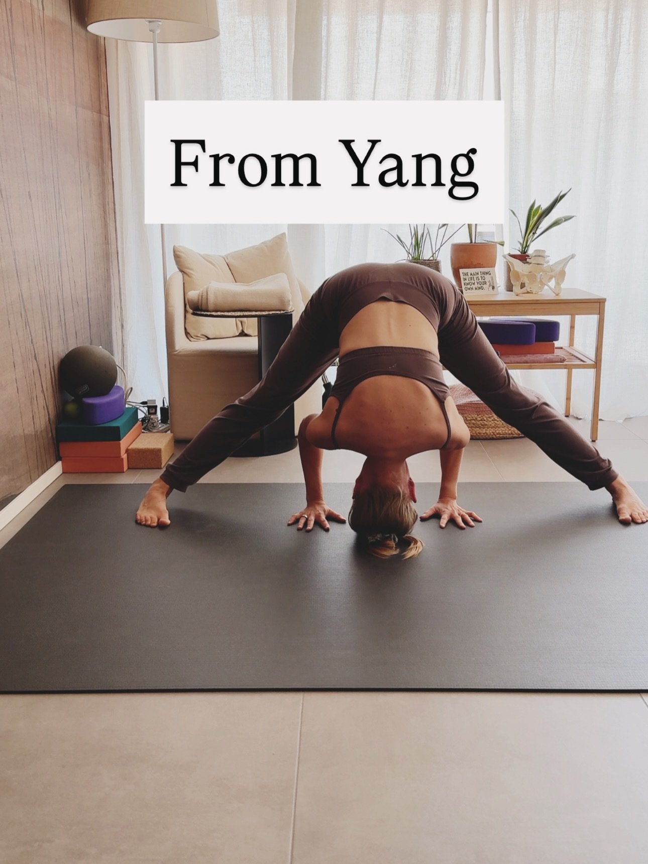 Most of us spend our days in Yang-mode:
thinking, planning, rushing, doing.

But when the body and mind stay switched &ldquo;on&rdquo; for too long, two things tend to happen:
1️⃣ strength becomes tension
2️⃣ energy becomes exhaustion

To balance thi