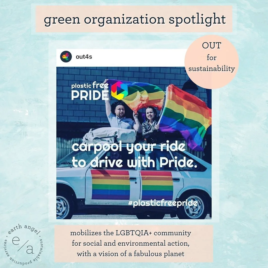 OUT for Sustainability is asking all of us to have a #PlasticFreePride for the #GreenerPride Campaign!
&bull;&bull;
Check out their website for details on the incredible work they&rsquo;re doing to celebrate equality sustainably!