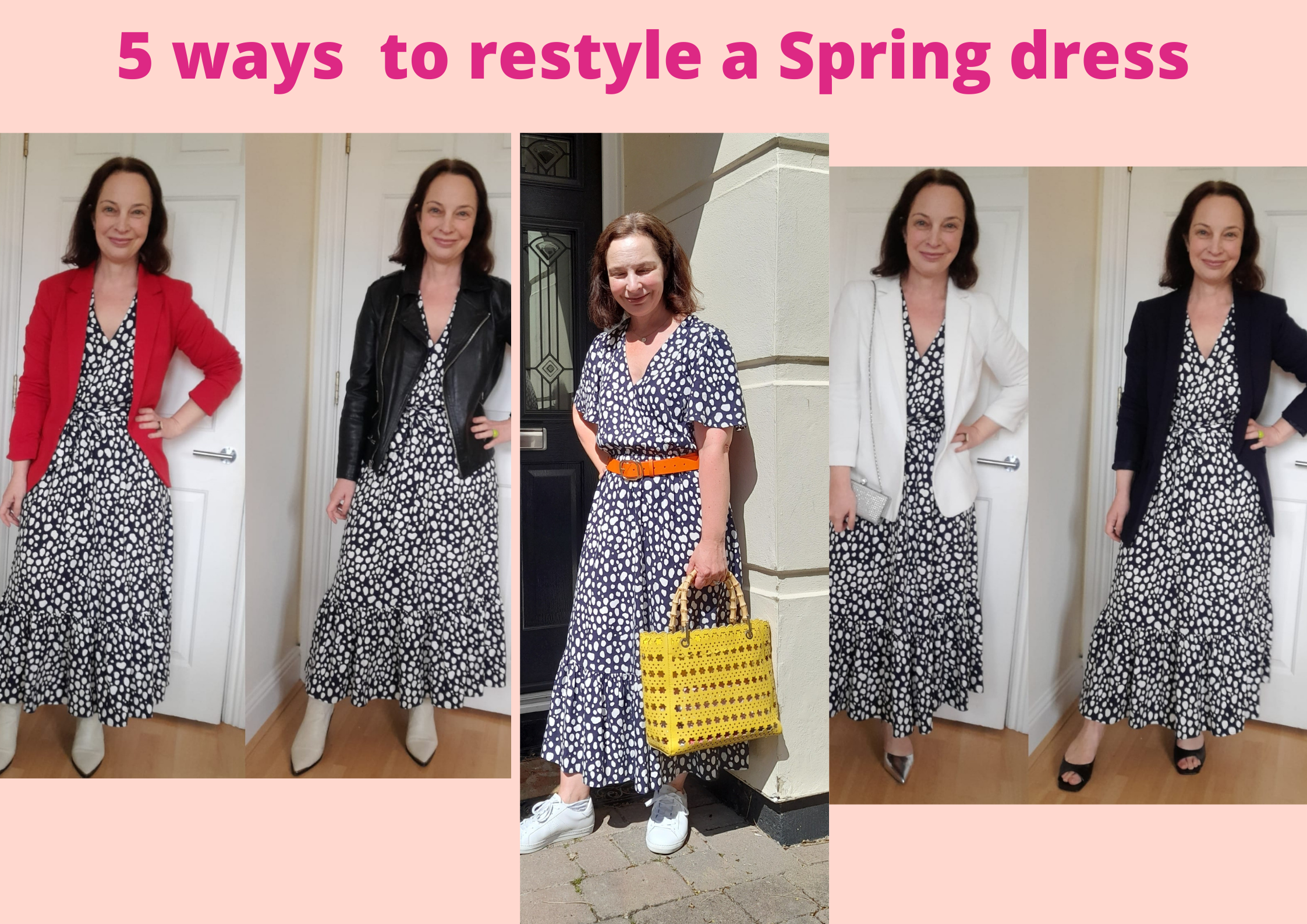5 Ways to restyle a Spring dress — Style Solutions by Sarah