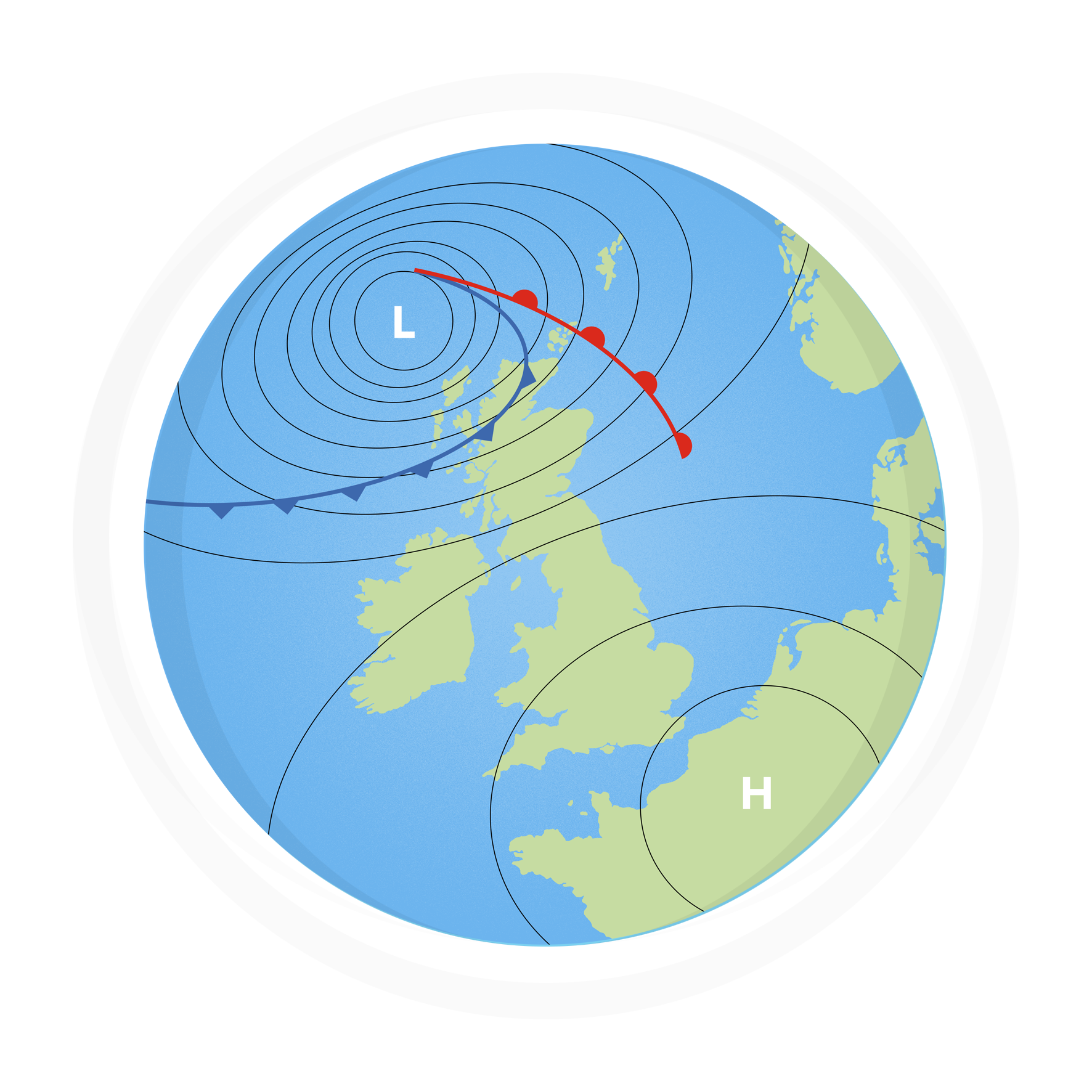 How To Read A Synoptic Chart _ Surface Analysis Charts Explained – VEZAPG