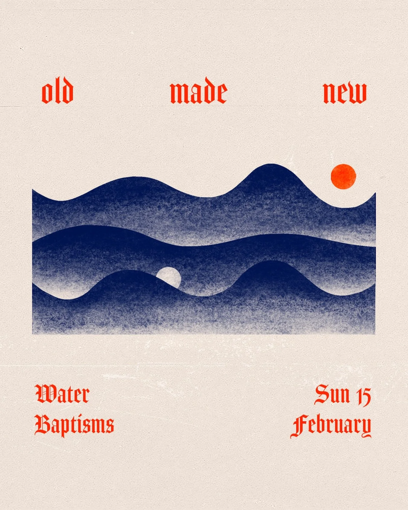 Now this is something to celebrate!

Water baptisms are happening this Sunday at all three services, and we couldn&rsquo;t be more excited. We&rsquo;ll be standing alongside those making a bold, public declaration of their faith in Jesus &ndash; and 