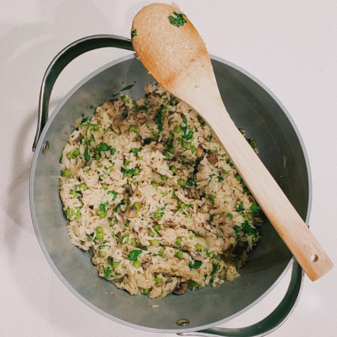 One Pot Magic: Mushroom Rice
