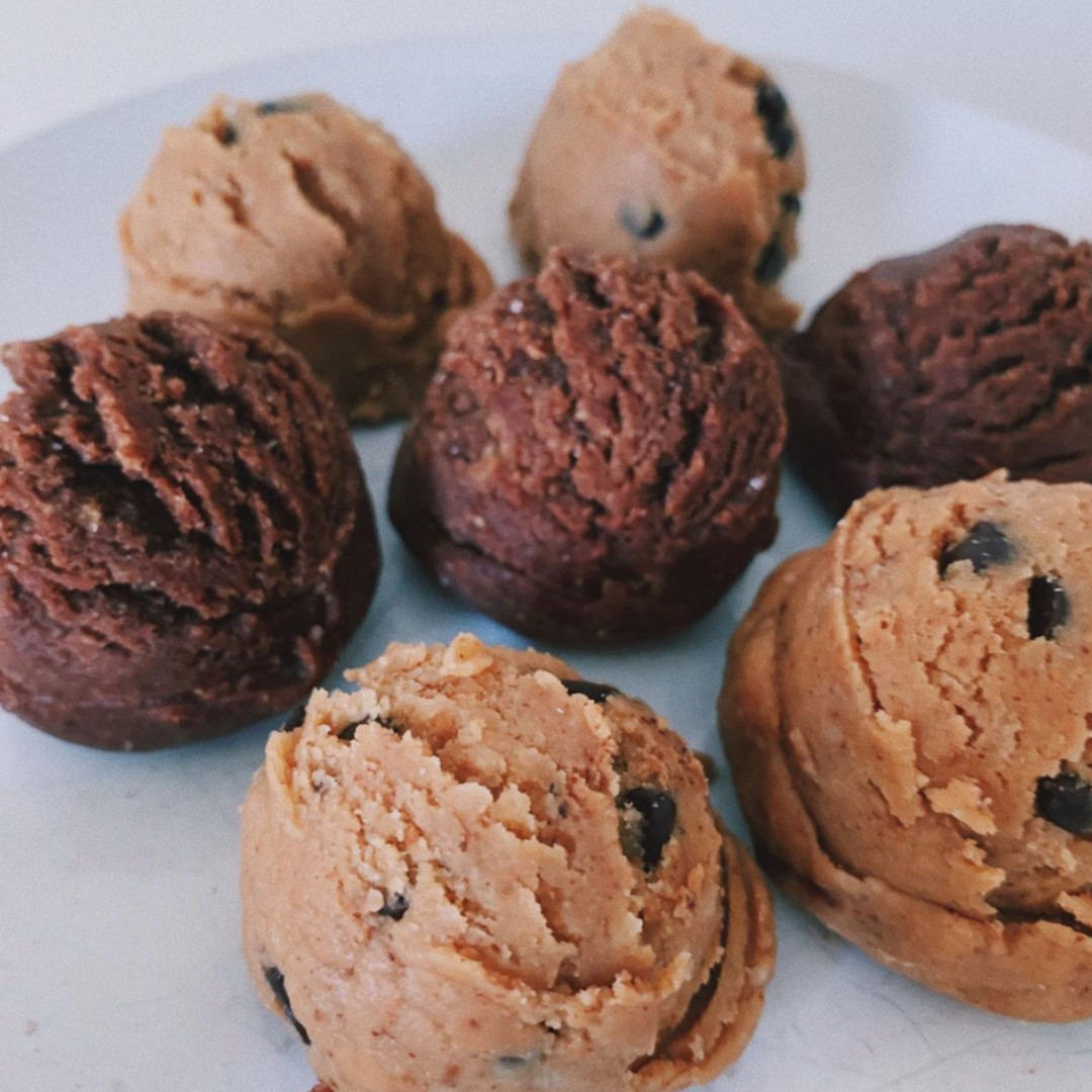 Healthy Cookie Dough Protein Balls