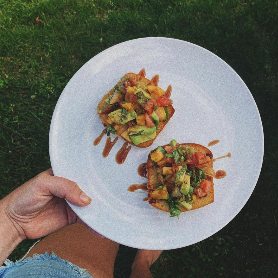 Heirloom Tomato Bruschetta