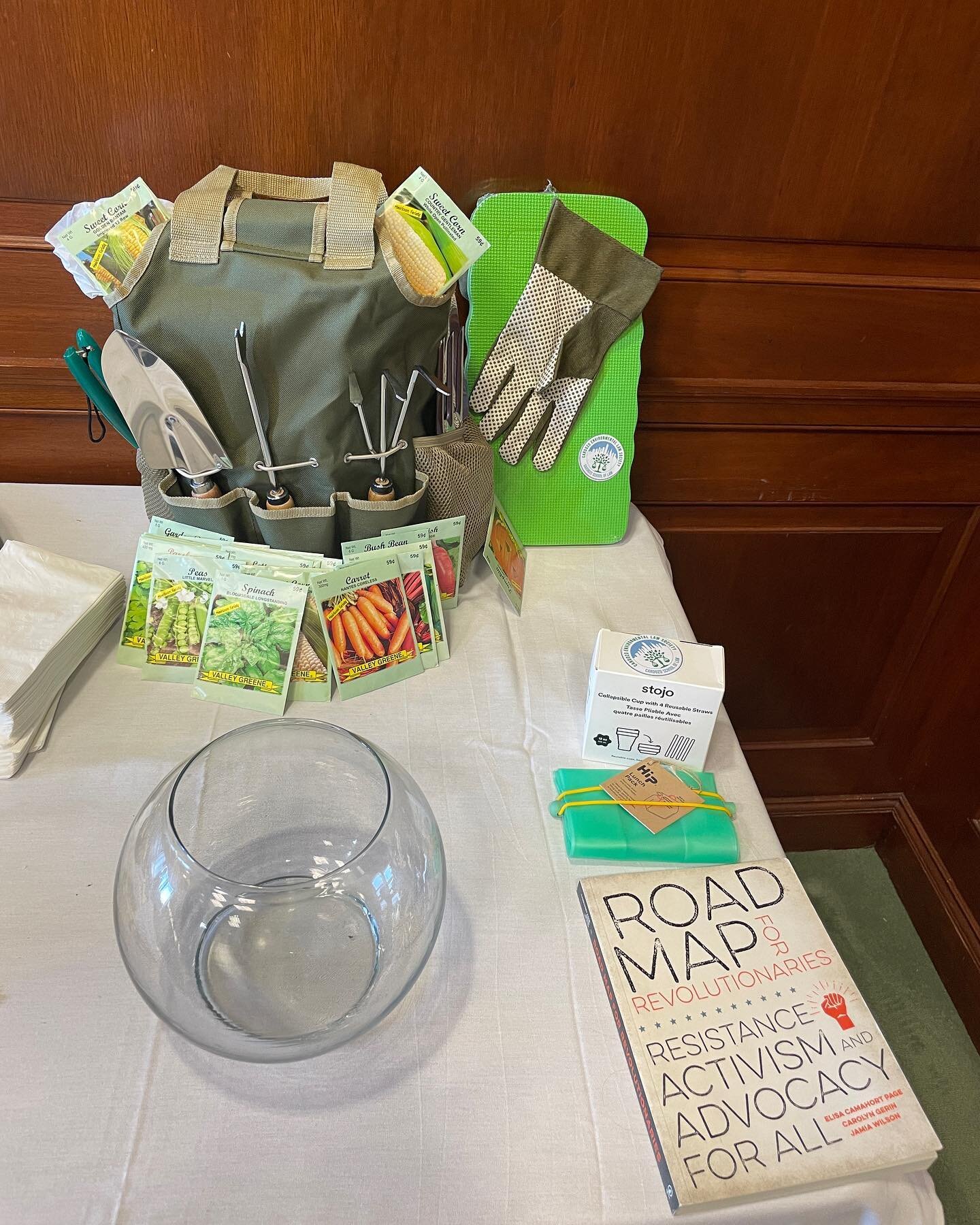 Stay tuned for our raffle winners from tonight&rsquo;s event ! #EarthLaw