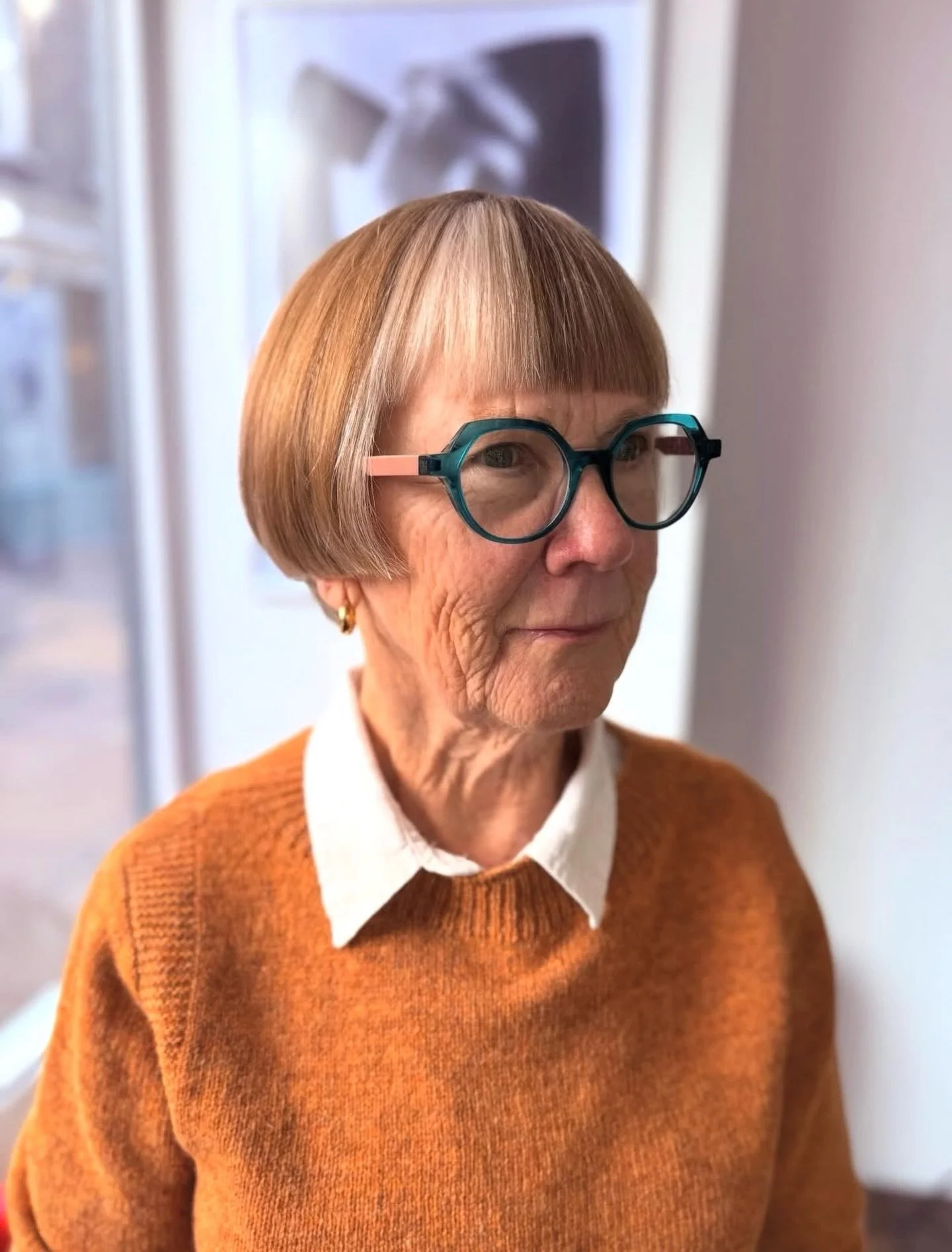 chic bob🧡✂️ cut by @azumatsuura 

@cutlersalonandkeast 

#london #cutlersalon #redken #bob #haircut