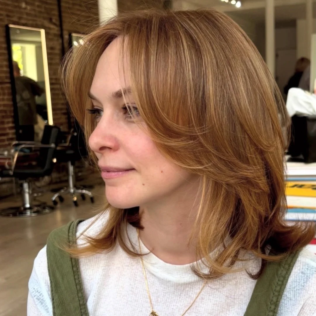 golden glow💫☀️ color by @rebecca.vargas 

@redkenpro @redken 

#redken #cutlersalon #nyc #hair