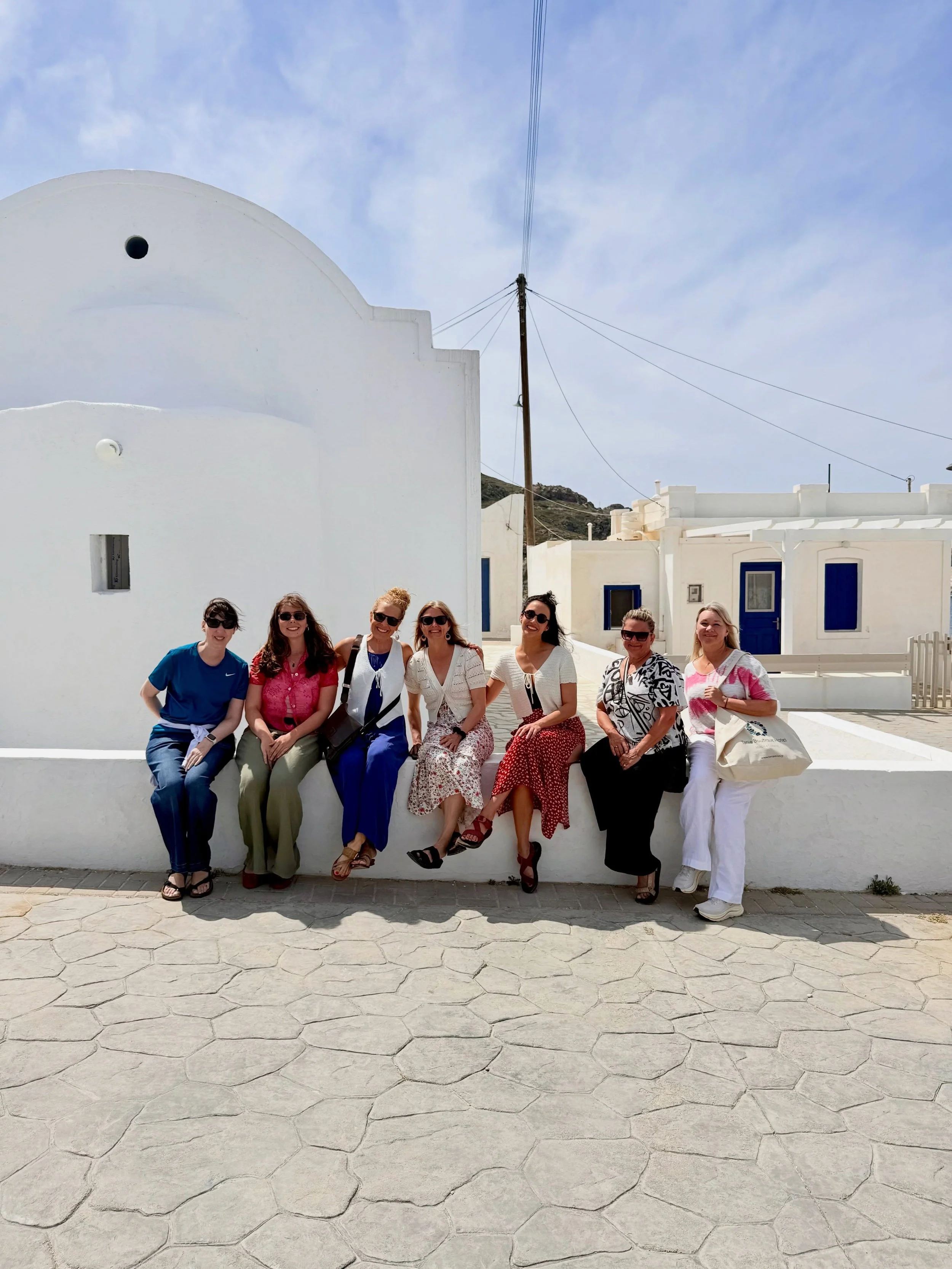 One year ago, I visited Milos for the first time. We stayed and were kindly hosted @taniamilos and it was there I immediately knew I wanted to share this beautiful place with others. 
 It wasn&rsquo;t just about the place though, it was the feeling t