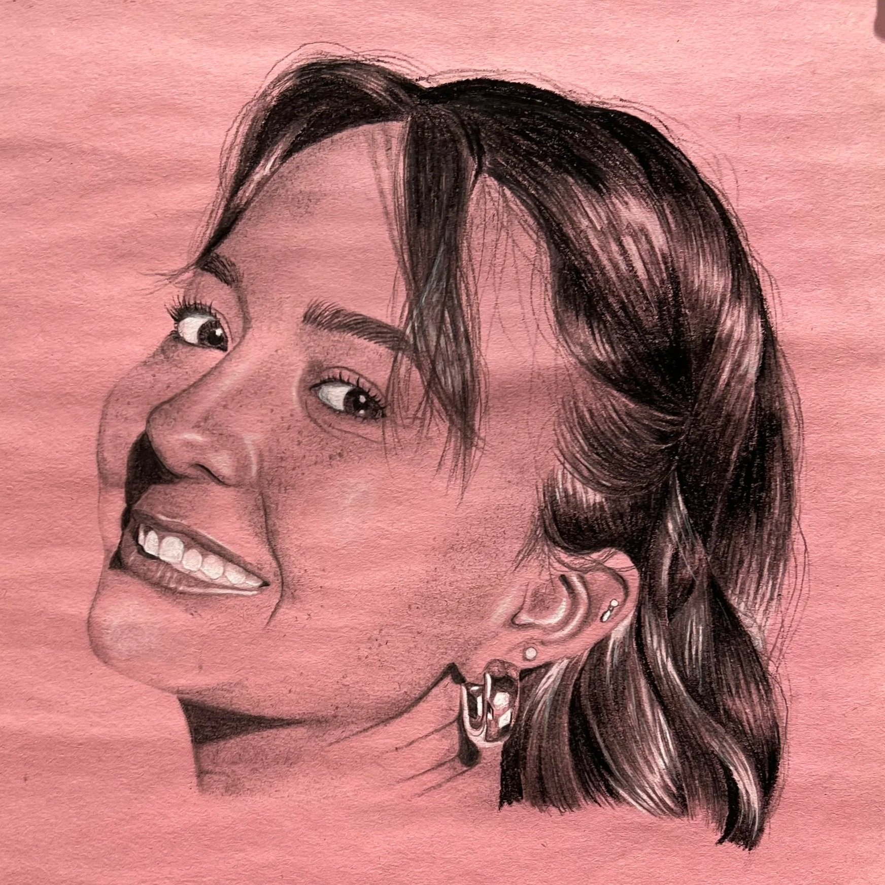 Drawing I: Self Portrait Assignment