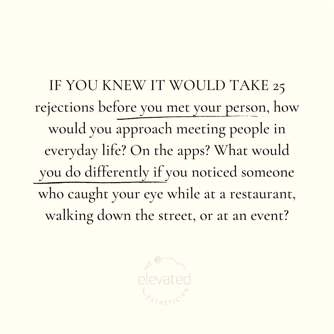 Insert unknown number of rejections, disappointments, heartache. Would it be worth it?

The key is learning to get comfortable with the discomfort and that happens gradually.

.
.
.
#atxlifecoach #datingcoachaustin #confidencecoachatx #datingcoachatx