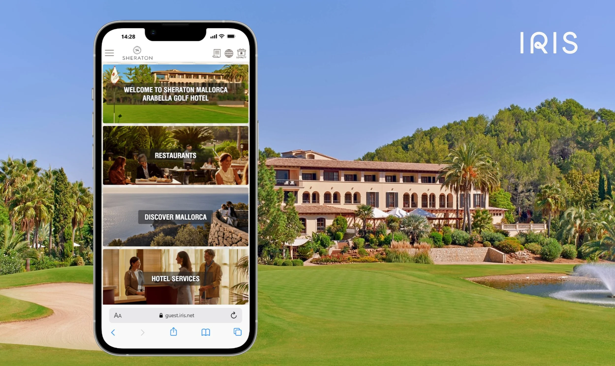 Sheraton Mallorca Arabella Golf Hotel - mobile ordering &amp; guest directory