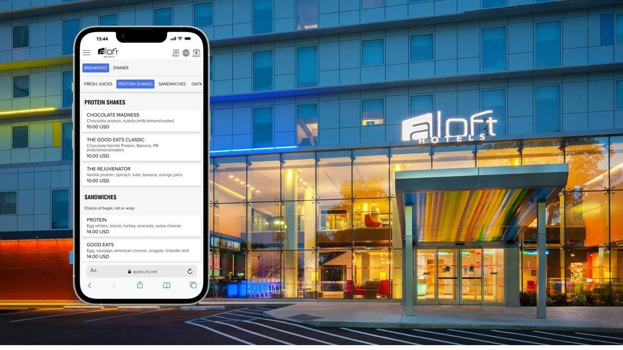 Mobile dining, redefined: How Aloft New York LaGuardia Airport retains F&amp;B revenue and reduces resources with IRIS
