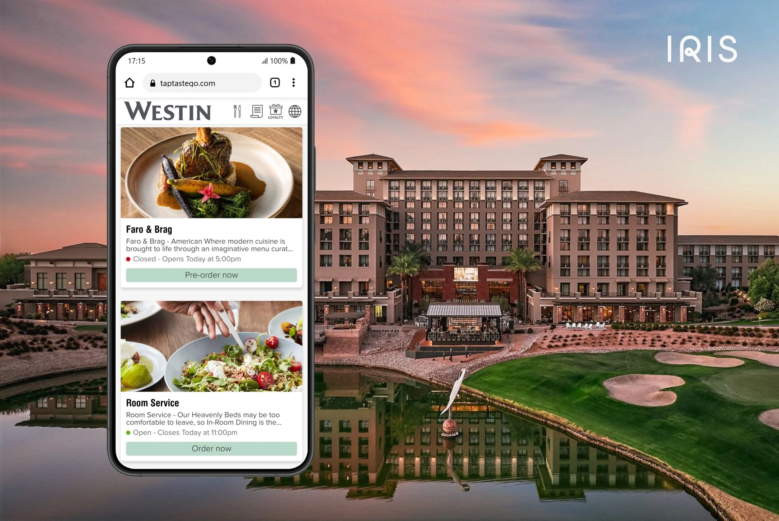 The Westin Kierland Resort &amp; Spa - mobile dining