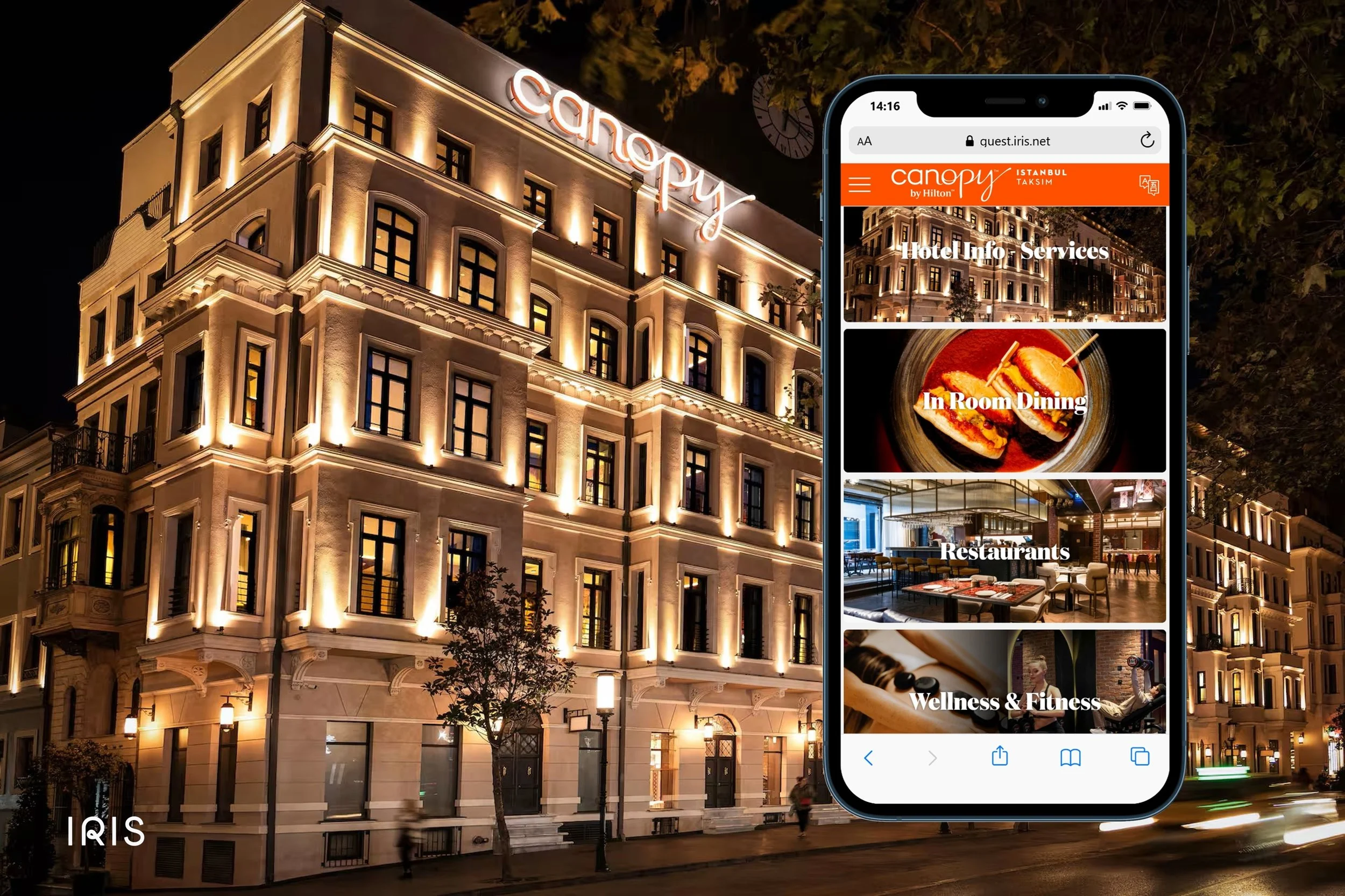 Canopy by Hilton Istanbul Taksim partners with IRIS to enhance guest journey with Digital Guest Directory solution