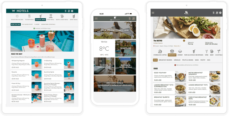 Marriot Mobile Dining - IRIS Solutions | IRIS®