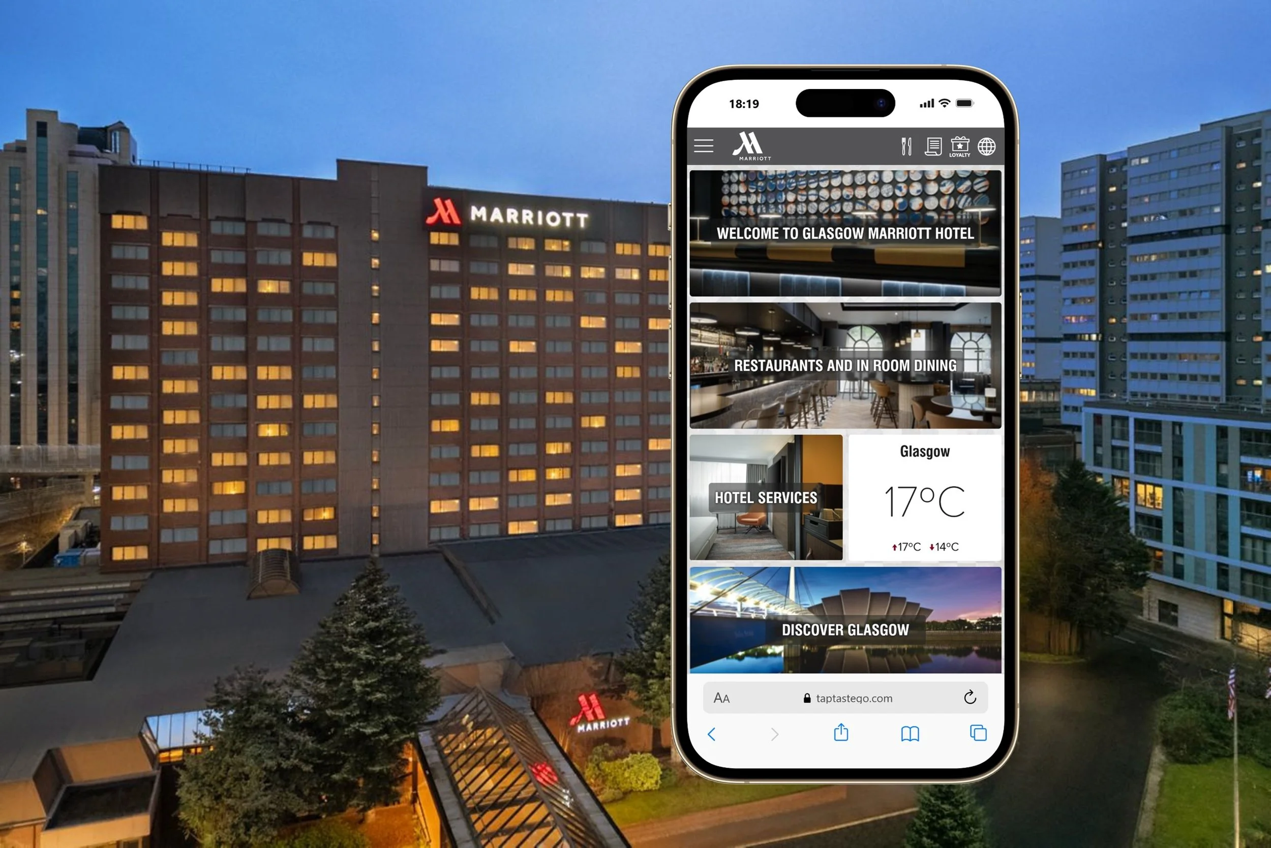 Glasgow Marriott’s playbook for boosting room service revenue by 24% with IRIS mobile dining