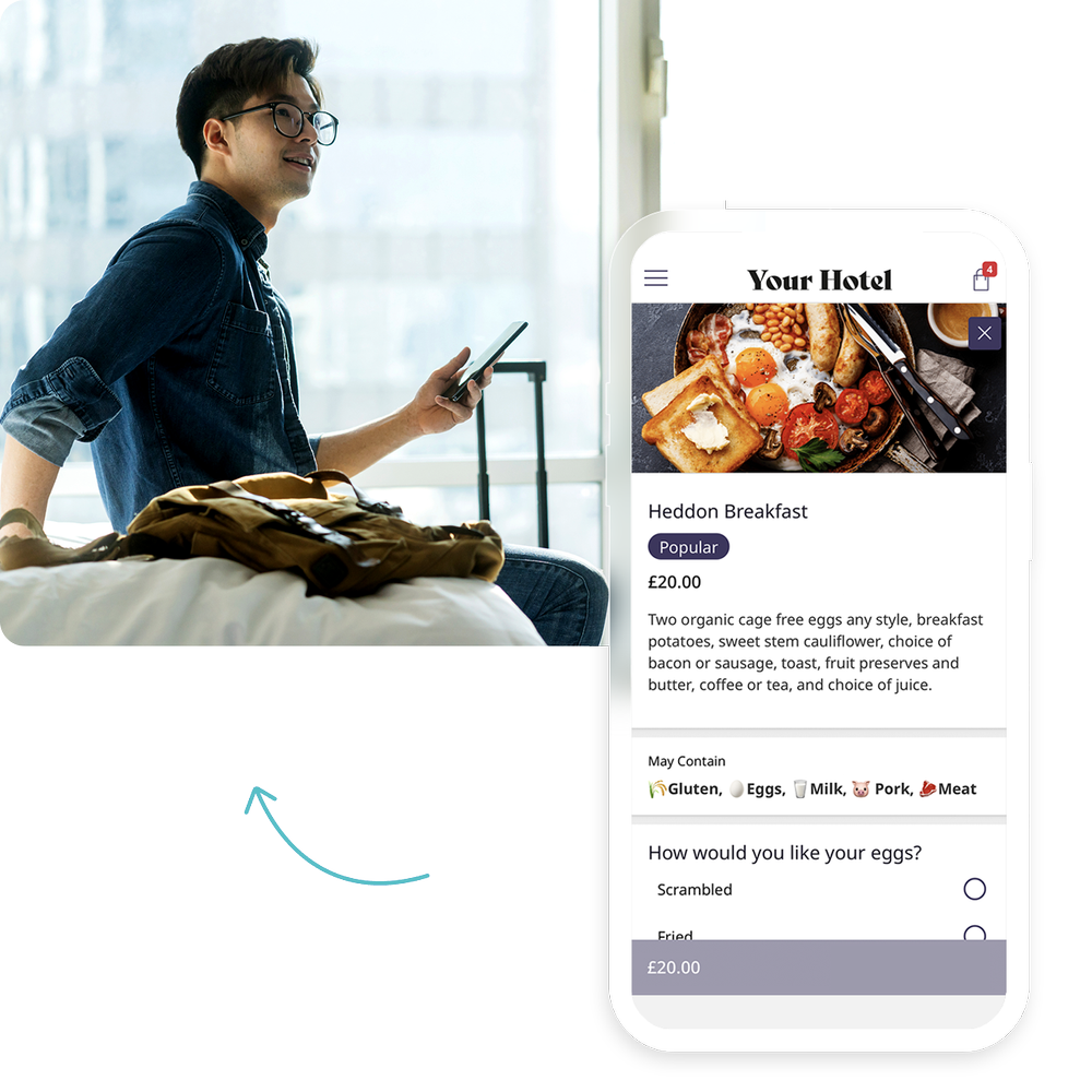 IRIS® - F&B Mobile Ordering System For Hotels