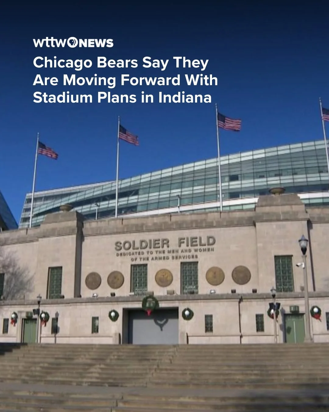 The Chicago Bears are leaving Illinois.&nbsp;
&nbsp;
In a statement from Bears Chairman George McCaskey posted Friday afternoon, the team confirmed they will be heading to Hammond, Indiana, with an exact site still to be determined.&nbsp;
&nbsp;
&ldq