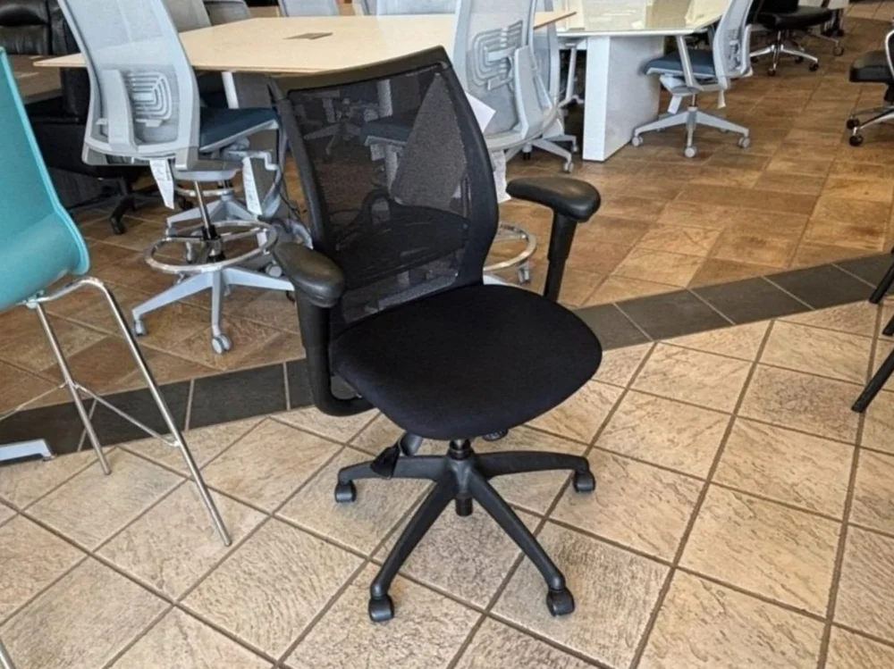 Haworth Black Mesh Office Chairs (350+ Available) — Used Office