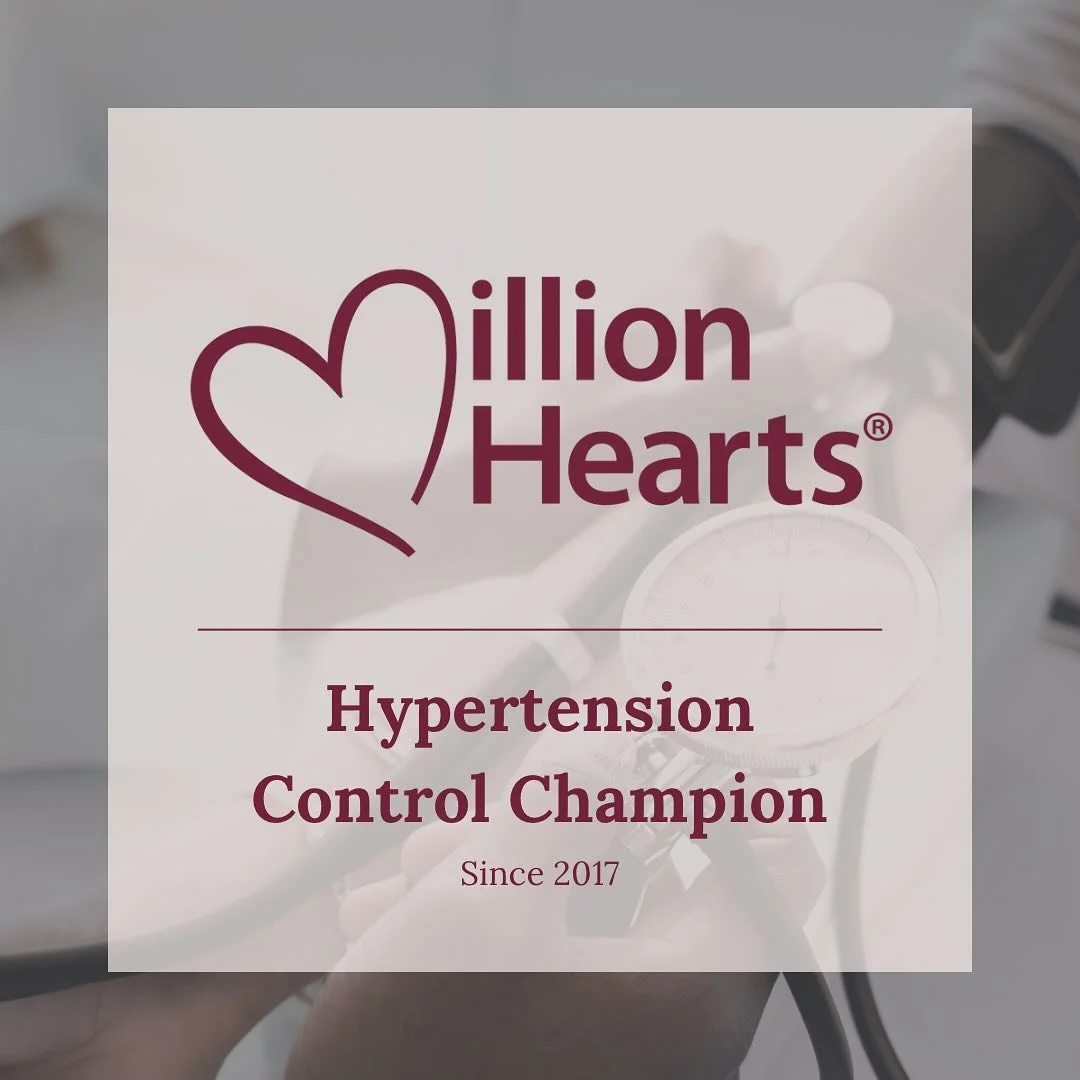 This National Heart Month, we&rsquo;re celebrating our recognition as Million Hearts Hypertension Control Champions since 2017! 

Our commitment to heart health drives us to support the community in managing blood pressure. Swipe through for 5 simple