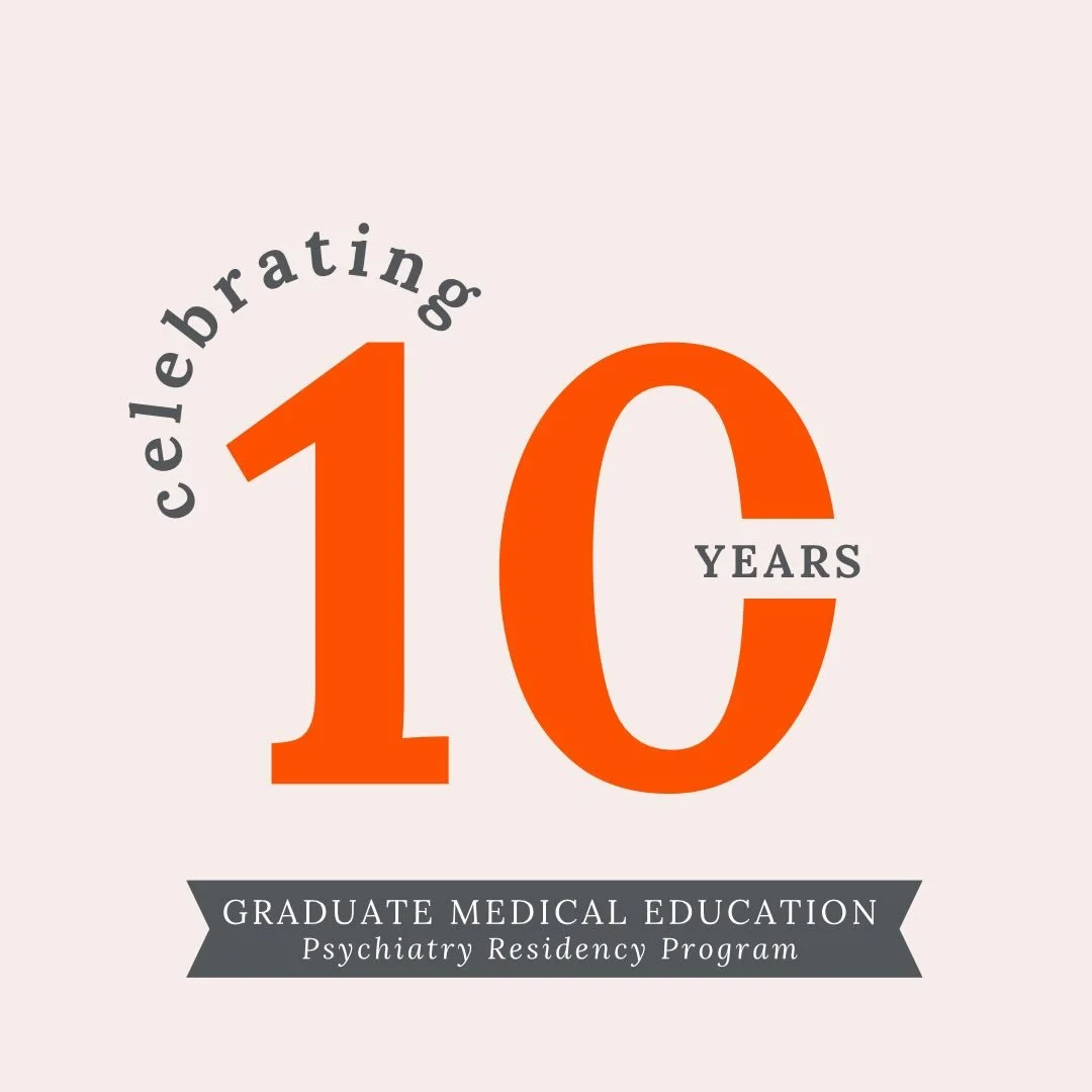 We&rsquo;re proud to celebrate a major milestone: the 10th year of our Citrus Health Network Graduate Medical Education Psychiatry Residency Program.

Stay tuned and follow along this month as we share spotlights, throwbacks, and moments that highlig