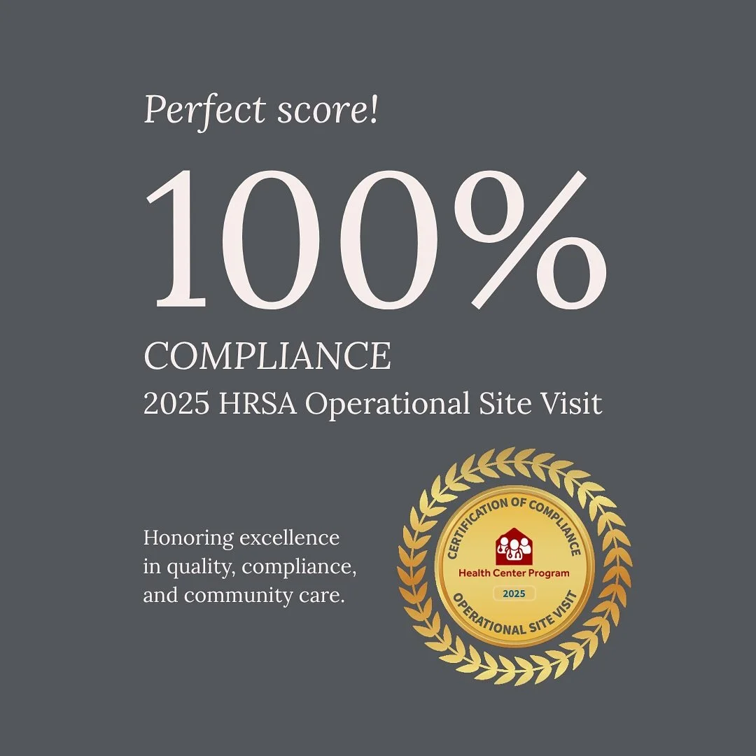 🧡 We did it! 100% compliance!!

Citrus Health Network received a perfect score during our recent Operational Site Visit from the Health Resources and Services Administration (HRSA) and earned the 2025 OSV Badge.

#CitrusHealthNetwork #HRSA #Communit