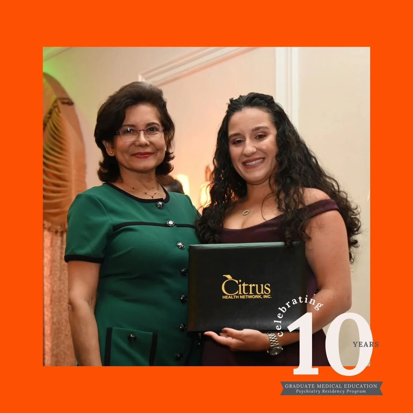 A look back at some of the moments that brought us here. 🎓🍊

As we celebrate the 10th graduating class of Citrus Health Network&rsquo;s Graduate Medical Education Psychiatry Residency Program, we&rsquo;re throwing it back to graduations from years 