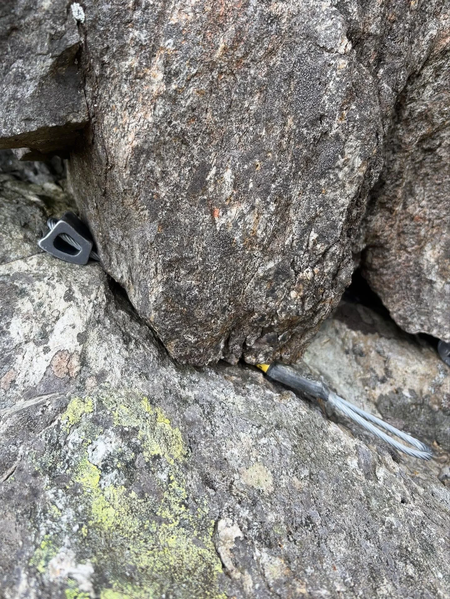 #wireoftheweek 

Who loves a threaded wire like this? Pic two to see how it was used in an anchor.

#buildbetterbelays #tradclimbing #rockclimbing #anchoroftheday #tradanchor #multipitch #techtip #techtips #techtiptuesday #learntoclimb