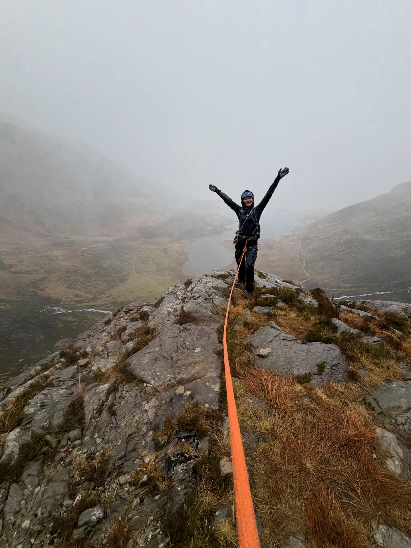 The final day of guiding for 2025 and probably the worst weather I&rsquo;ve been out in all year 😂

Good route choice kept us out of the wind but not the water&hellip; a strong effort from Lydia keeping jolly despite the canyon conditions!

Thanks t