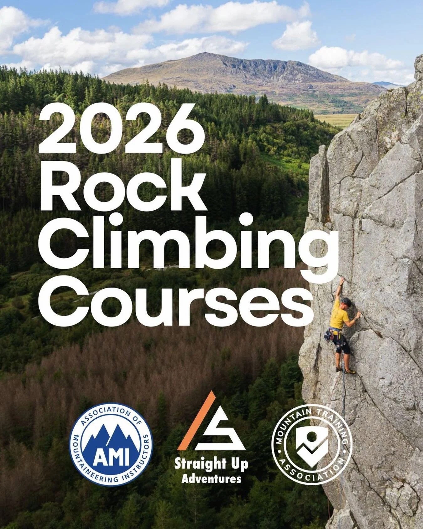 Want to develop your climbing or mountaineering skills in 2026? Come and enjoy the amazing rock we have in Eryri, North Wales.

From total beginners to performance climbing courses, we&rsquo;ve got bespoke course bookings available to suit your aspir