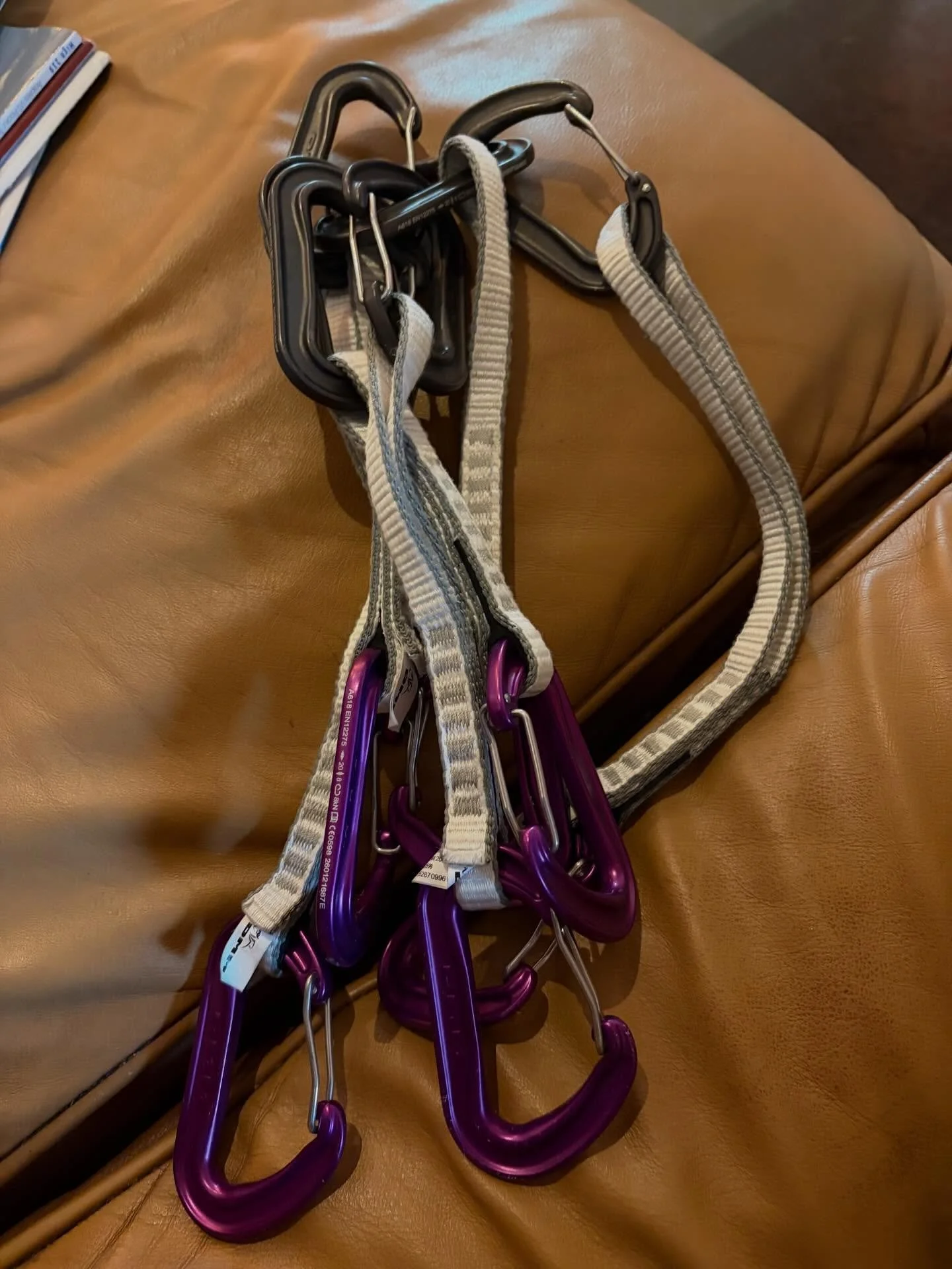 I&rsquo;ve been testing the new DMM Wisp quickdraws over the past few weeks. Designed as a super lightweight option for alpine and multi-pitch climbing they&rsquo;re focused for summer use, but being winter, obviously they went straight onto my rack 