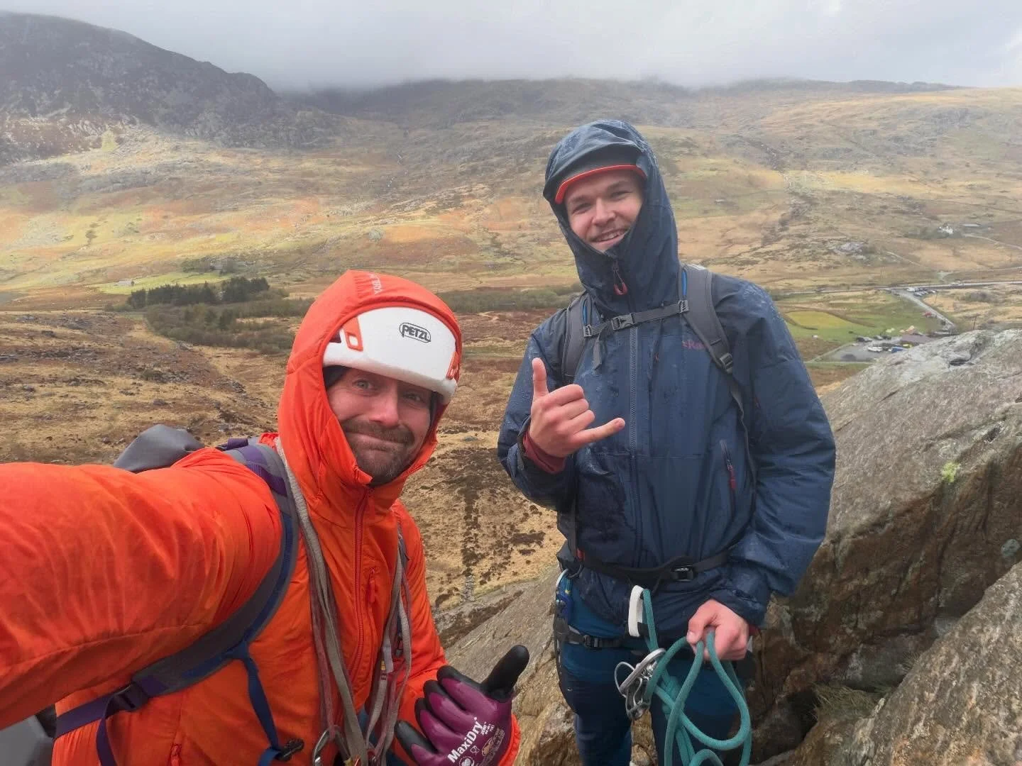 Some murky scrambling for our first &lsquo;summer&rsquo; course of the year. Someone needs to tell the weather is April. I&rsquo;m done with the cold after Scotland this year and ready for dry rock guiding 🙏🏼

Great work from James learning loads a