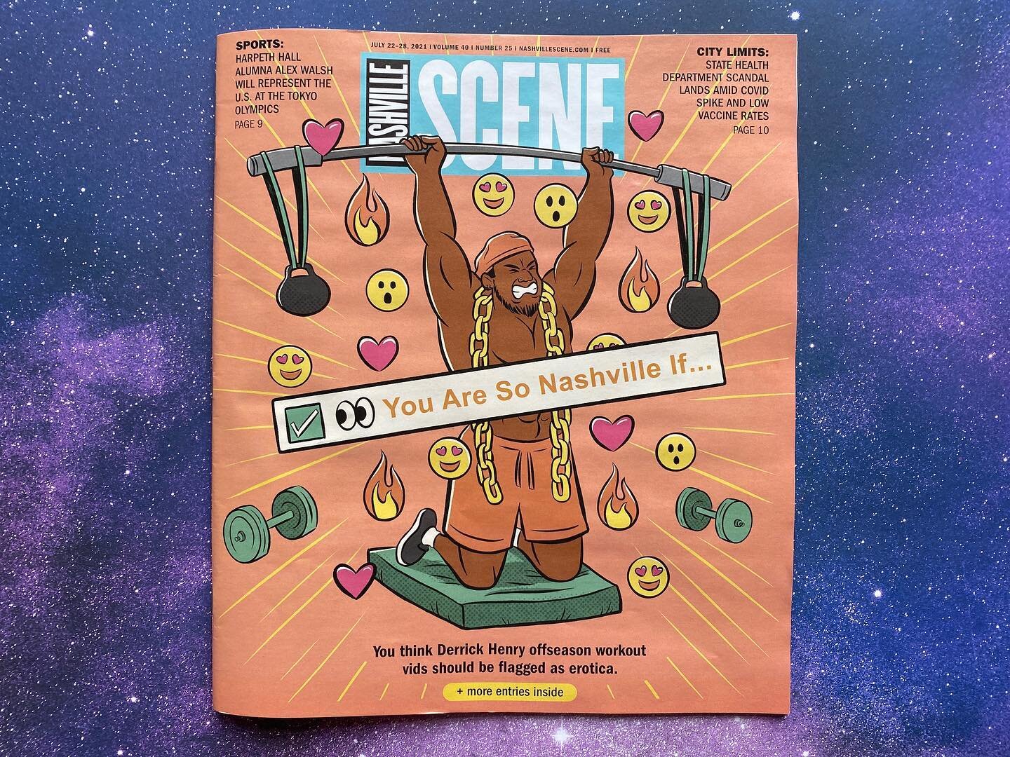 It's the Scene's 33rd annual &quot;You Are So Nashville If ...&quot; issue: See all the winners, &quot;weirdies&quot; and honorable mentions of our annual #YASNI contest. Link in bio. 

Illustrations by @lifeofcole .
Presented by @sumupusa.