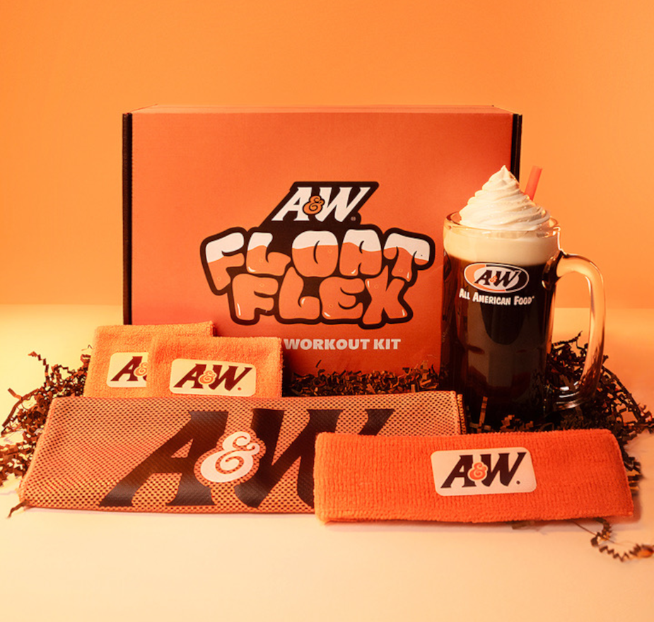 A&W Restaurants Float Flex Campaign