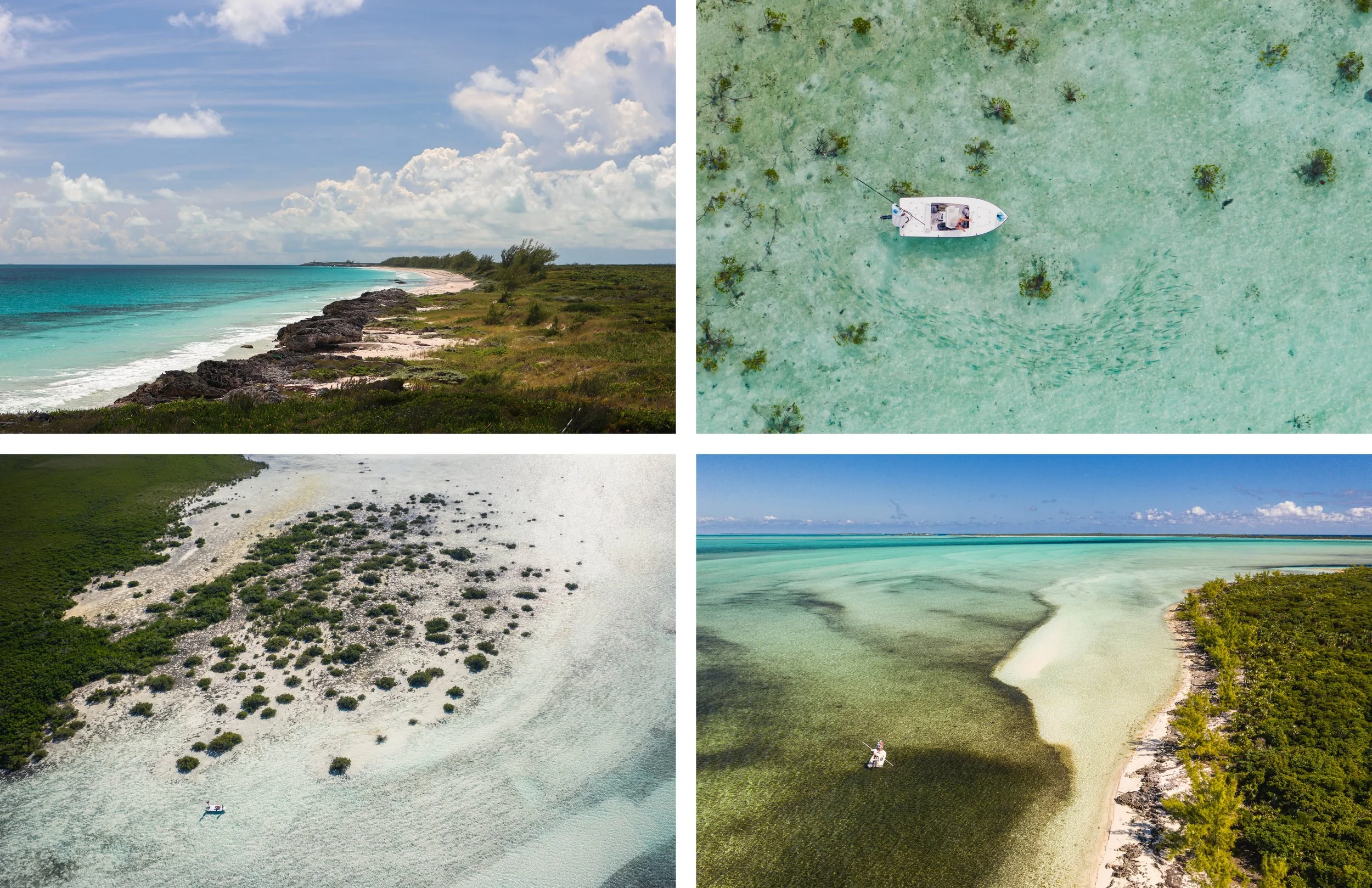  Variety of water type is a certain spice of Soul Fly. Guests will fish classic light-sand flats, turtlegrass-covered flats, the edges of rocky shorelines and mangrove islands, and more. 