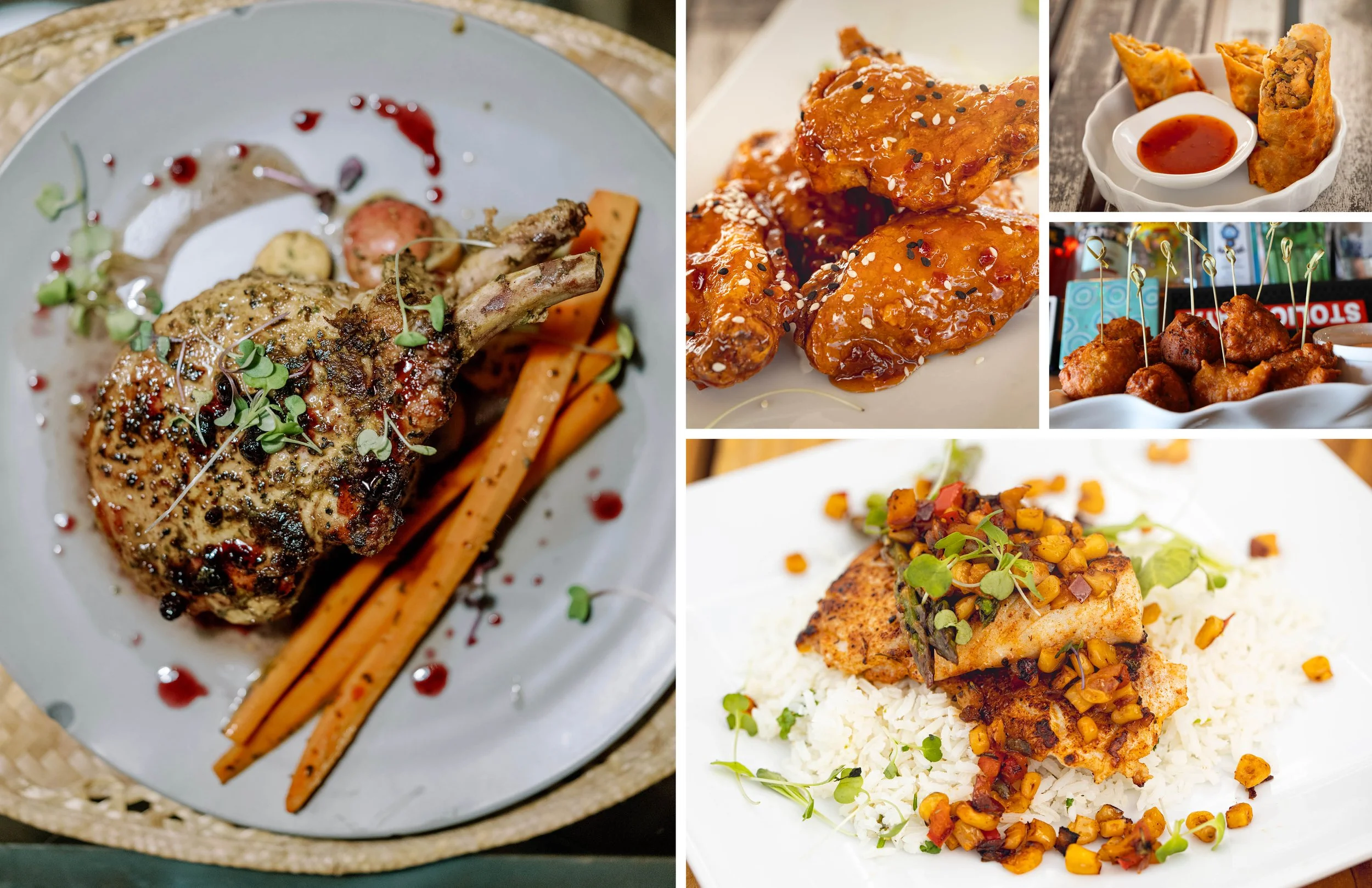  Chef Valentino’s creations will water your mouth, and have you scratching your head on how such elaborate dinners can be made on a tiny island in the middle of the ocean. 