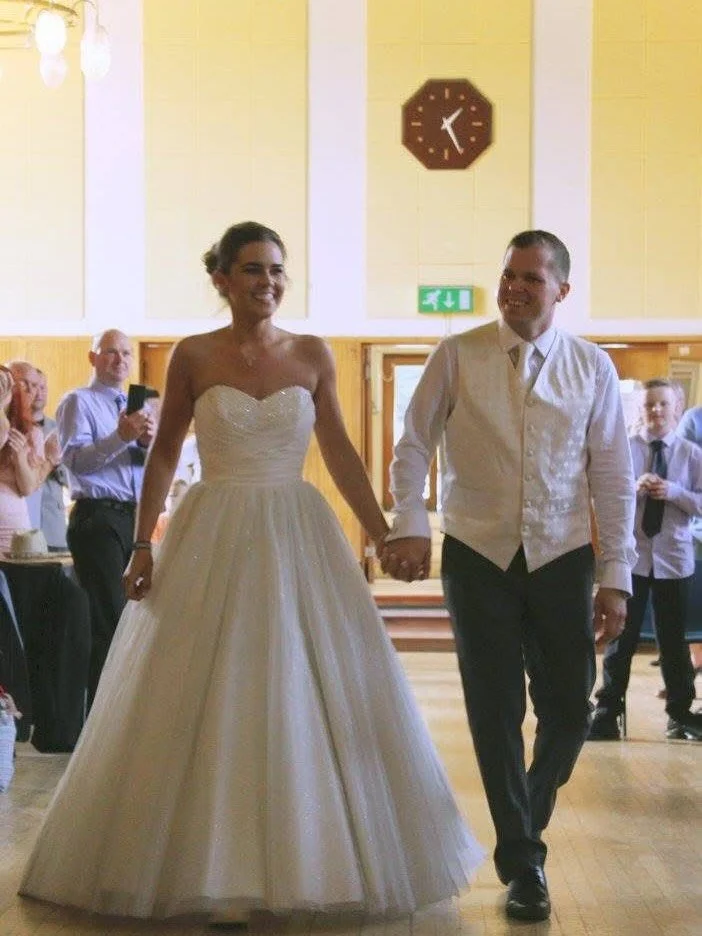 Flashback to eight years ago when me and my wife put on a festival wedding! 🤯🙈

Despite the stress nearly giving me a heart attack, I think we got away with it (despite being half the entertainment ourselves and having to get my catering licence to