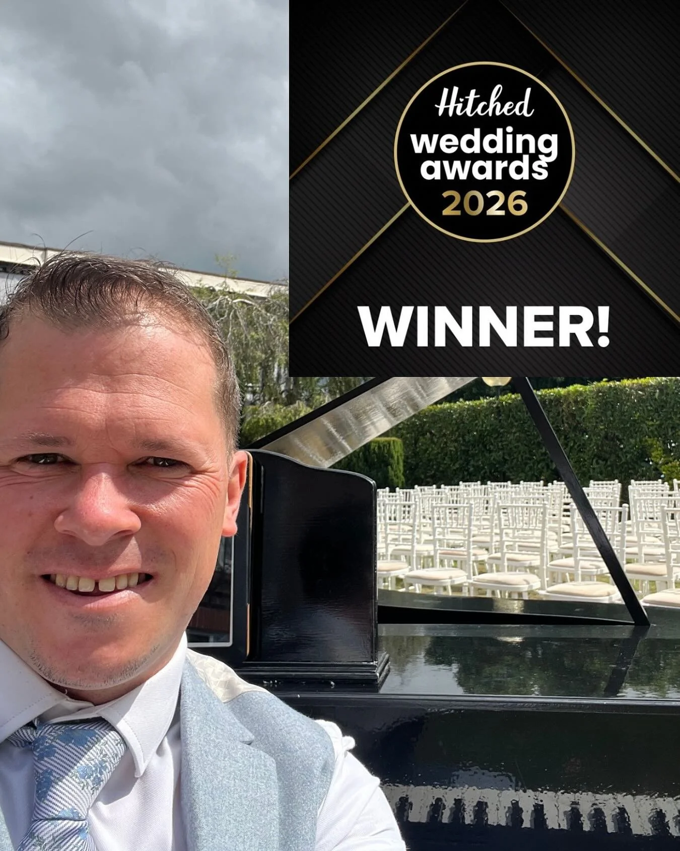 Really proud to be celebrating another @hitcheduk Wedding Awards win.

This makes it four years in a row, which honestly means a lot. Every single award comes from real couples and real weddings, and that&rsquo;s what makes it special. I&rsquo;m grat